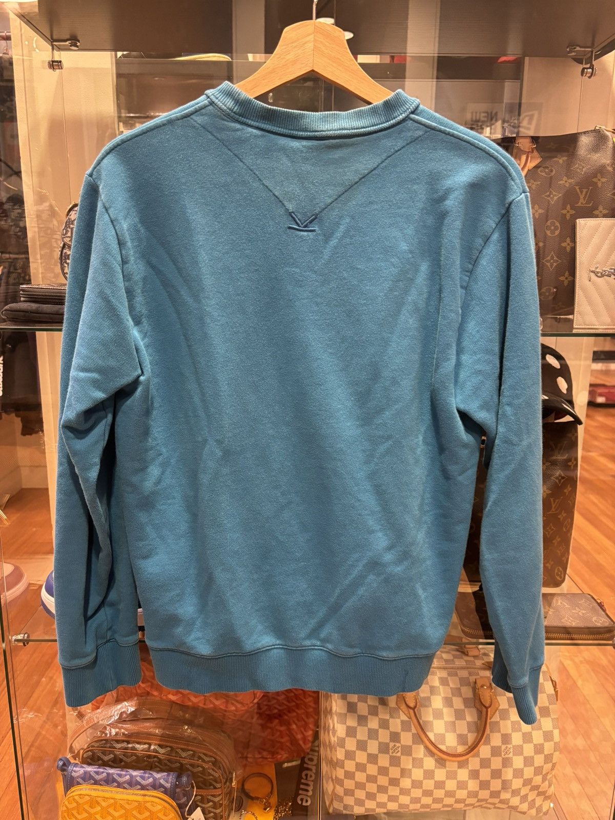 Kenzo Kenzo Logo Crewneck Blue Size US M / EU 48-50 / 2 - 2 Thumbnail