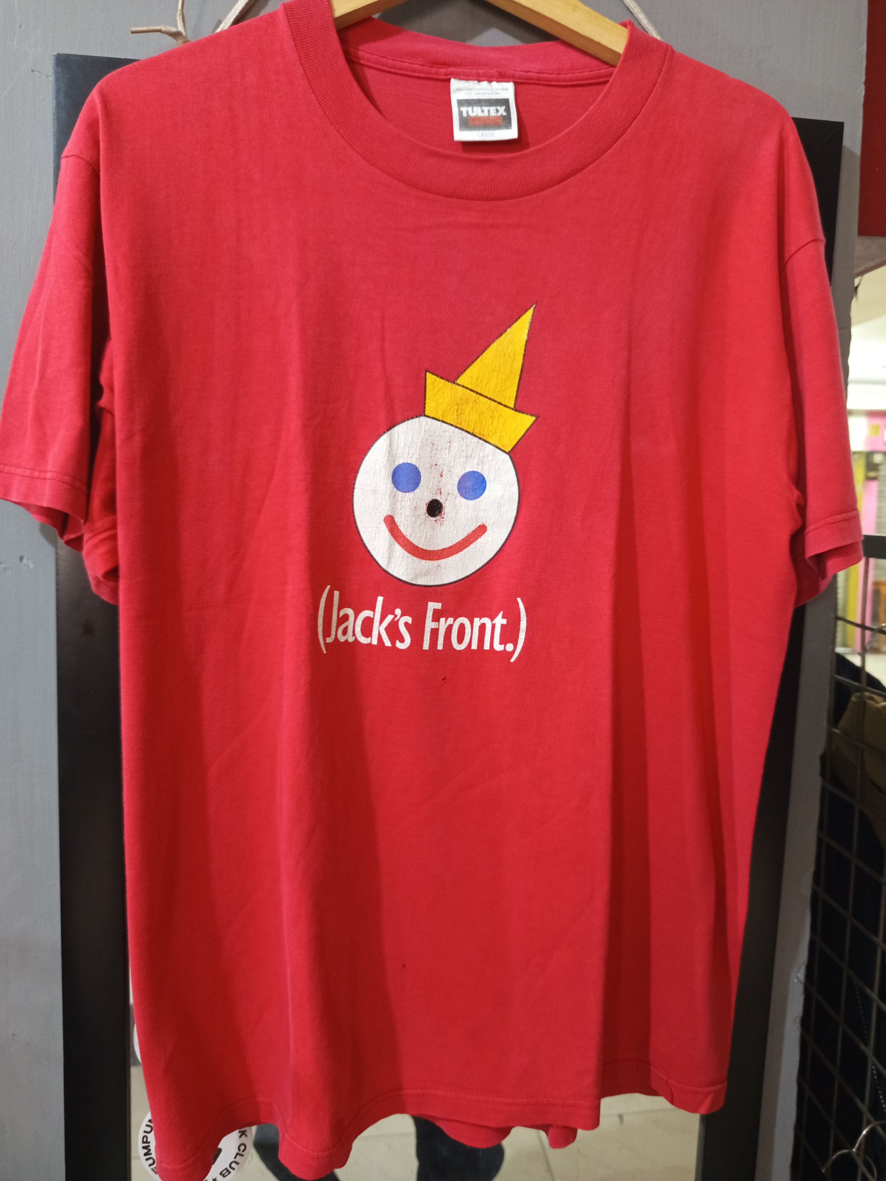 Vintage Jack in the Box “Jack’s Back” Promo Tee Size US L / EU 52-54 / 3 - 3 Thumbnail
