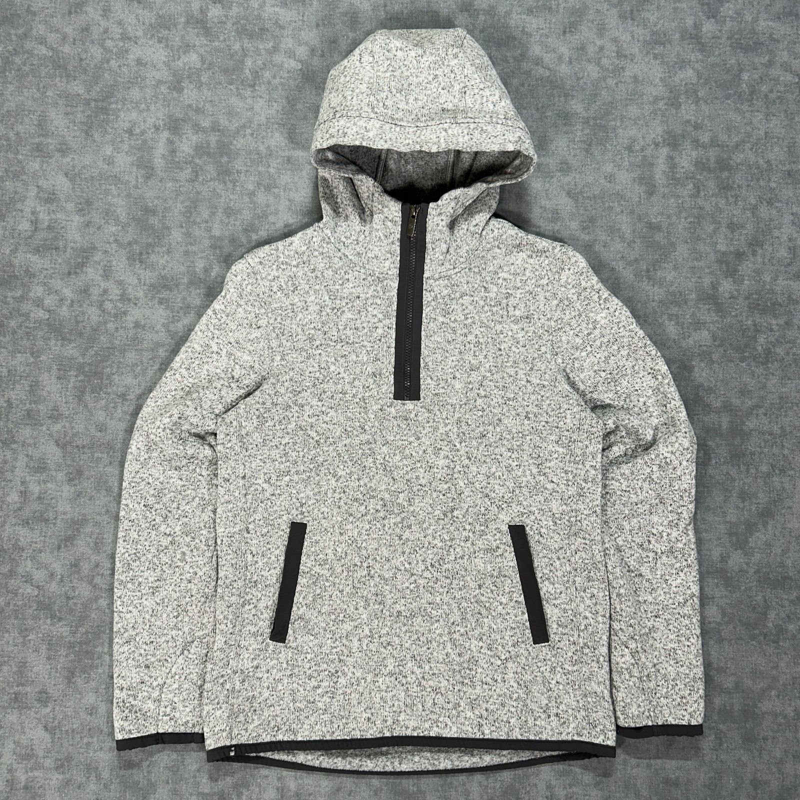 Lululemon Lululemon Textured Fleece Half zip Hoodie casual womens 4 Size S / US 4 / IT 40 - 1 Thumbnail