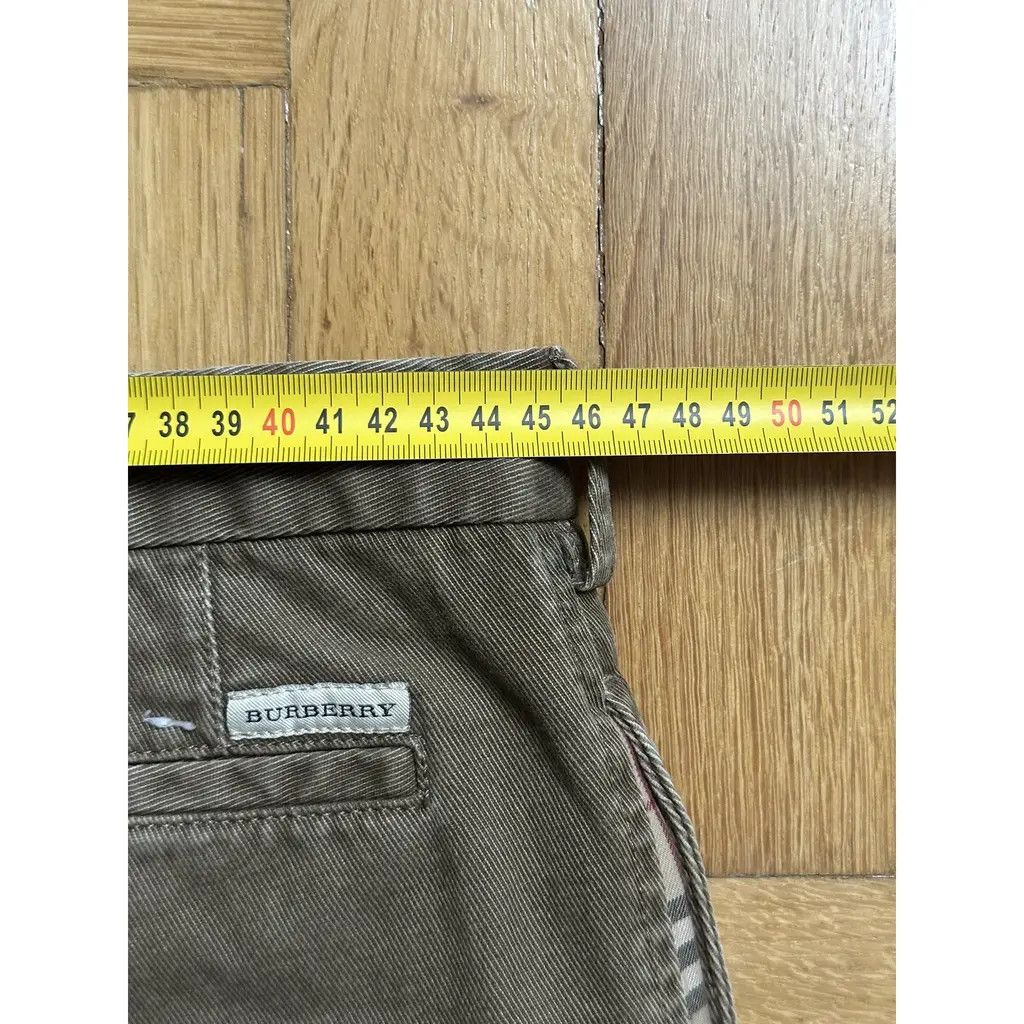Burberry Burberry London Slim Fit Khaki Chinos Classic Trousers W36 Size US 36 / EU 52 - 4 Thumbnail