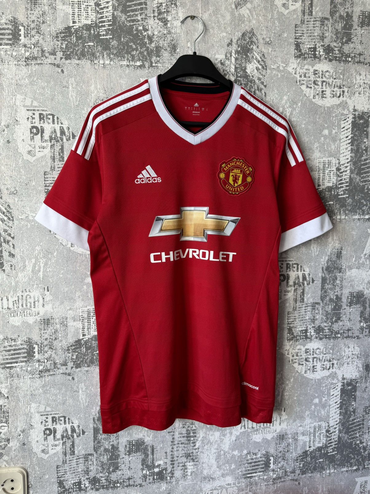 Vintage Vintage Adidas Manchester United Jersey Size US S / EU 44-46 / 1 - 2 Thumbnail