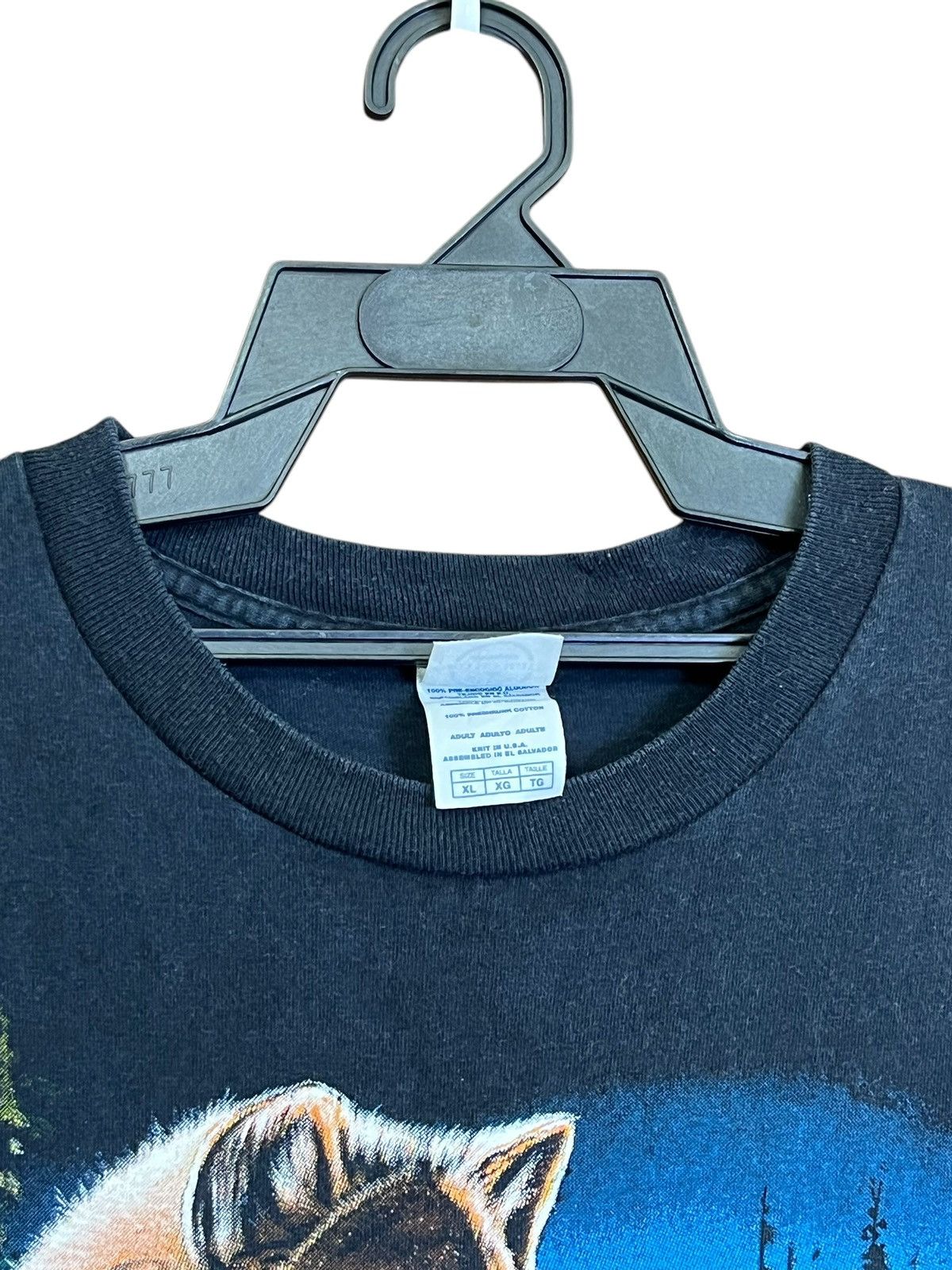 Vintage VINTAGE Y2K WOLF PACK BY THUNDER SPORTWEAR TEE SHIRT Size US XL / EU 56 / 4 - 5 Thumbnail
