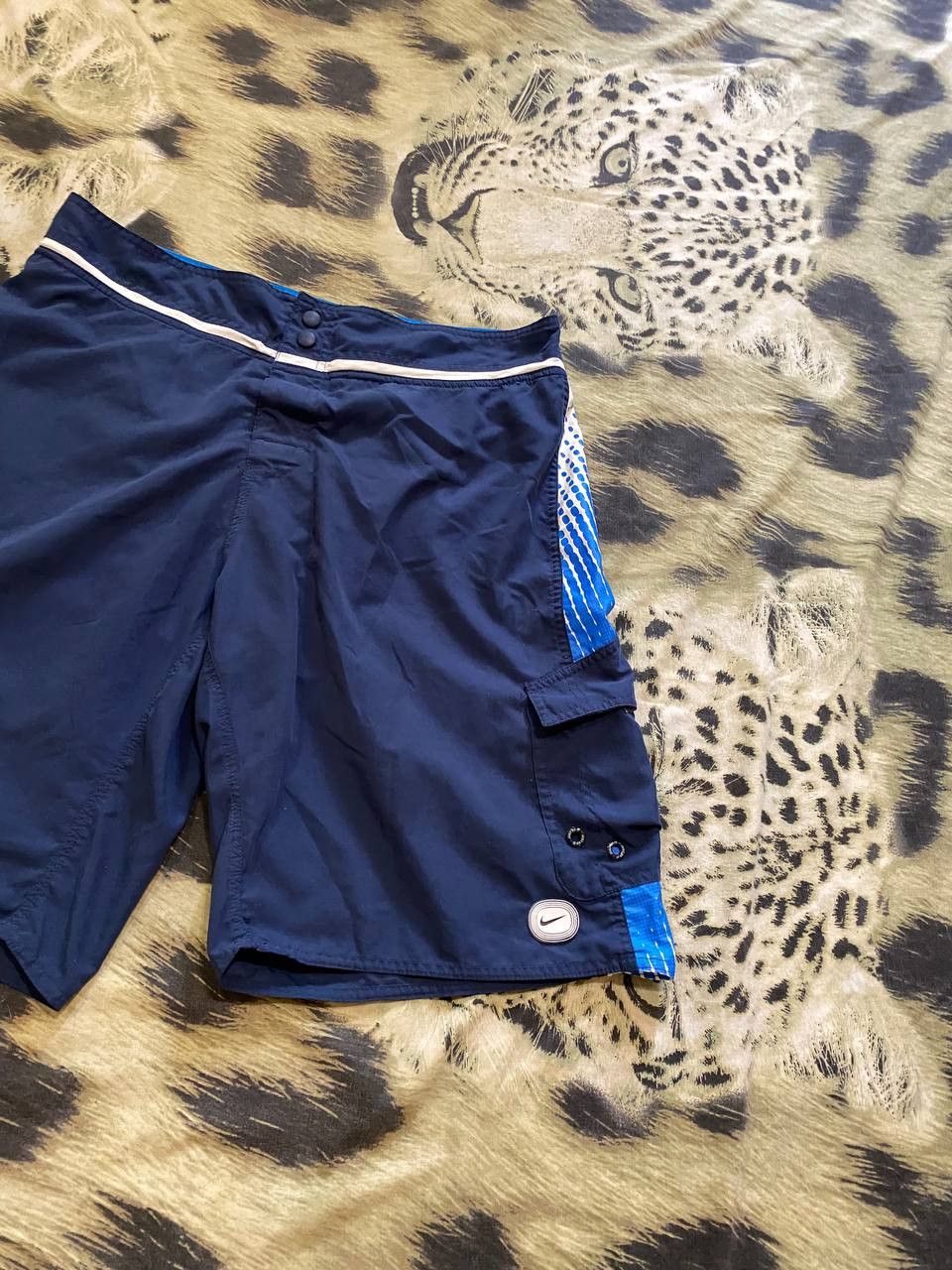 Nike Vintage Nike Y2K Logo Streetwear Shorts Size M Size US 34 / EU 50 - 6 Thumbnail
