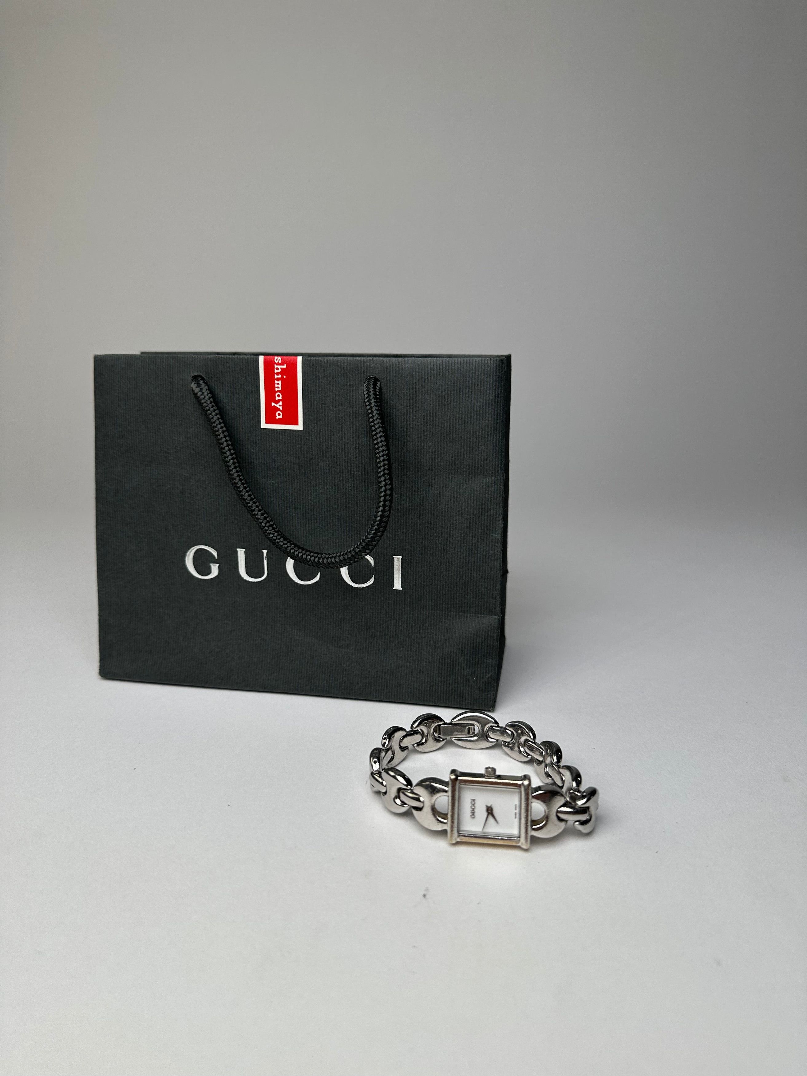 Gucci Vintage Bracelet Watch Silver Size ONE SIZE - 1 Thumbnail