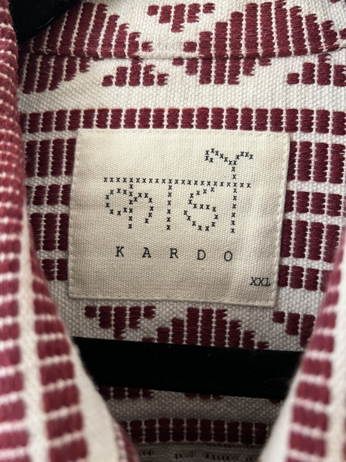 Kardo Bodhi Jacquard Cotton Jacket Size US XXL / EU 58 / 5 - 6 Thumbnail
