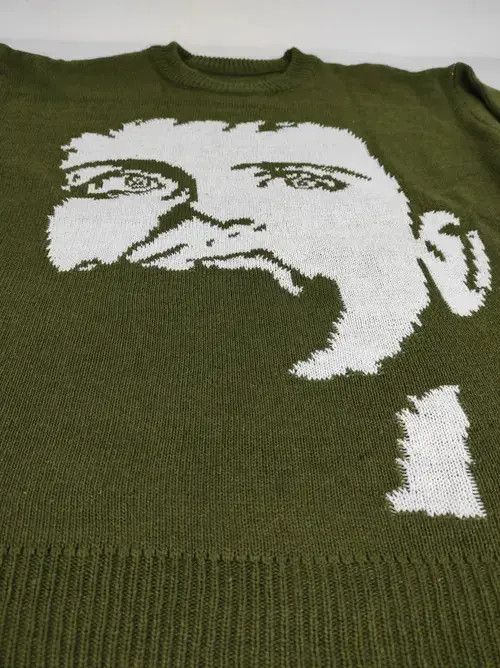 Japanese Brand New Unisex Ian Curtis Joy Division Knitwear Sweatshirts Size US XL / EU 56 / 4 - 2 Thumbnail