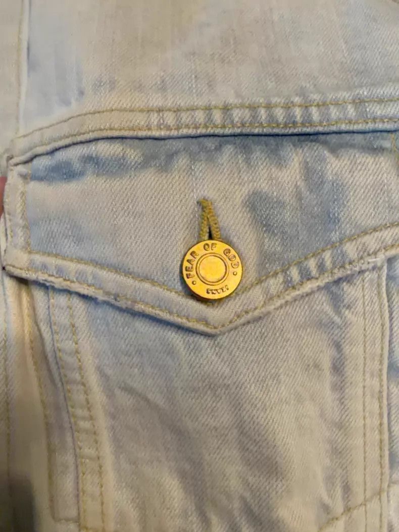 Fear of God Fear of God Season 5 Denim Jacket Size M / US 6-8 / IT 42-44 - 7 Thumbnail