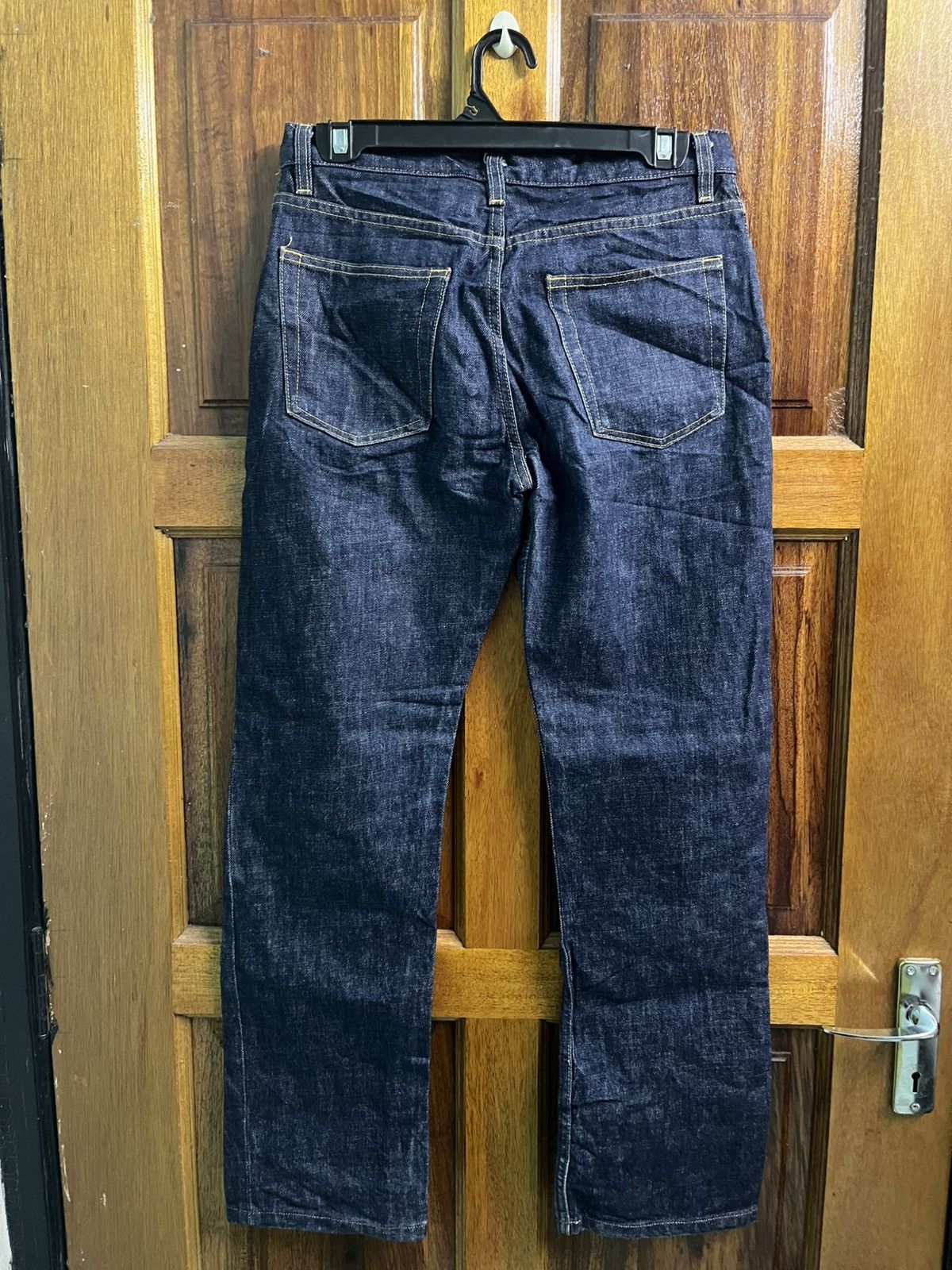 Designer × Helmut Lang × If Six Was Nine Helmut Lung Classic raw Denim Italian Cut Size US 29 - 2 Thumbnail