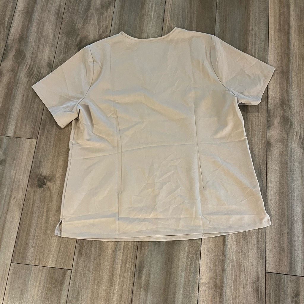 Other Figs Technical Collection Tan/ Khaki Top Women XXL Size XL / US 12-14 / IT 48-50 - 6 Thumbnail