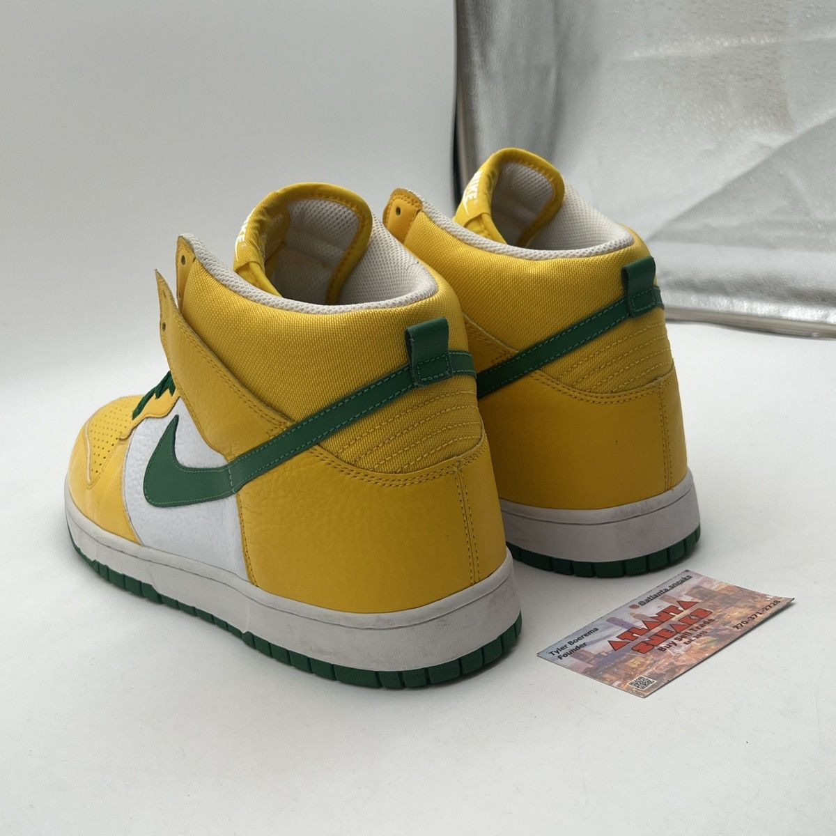 Nike Dunk high yellow Size US 13 / EU 46 - 4 Thumbnail