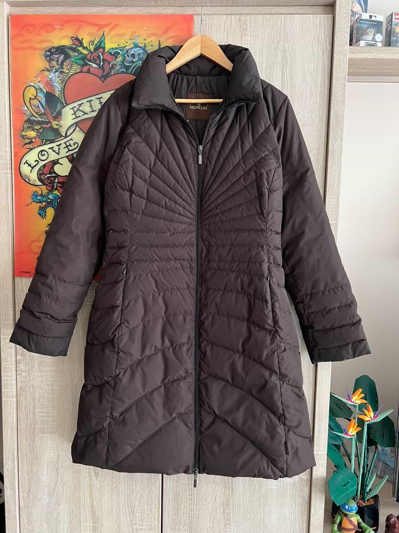 Moncler Vintage Moncler Puffer Down Coat Long Jacket Size 4 💥 Size S / US 4 / IT 40 - 1 Thumbnail
