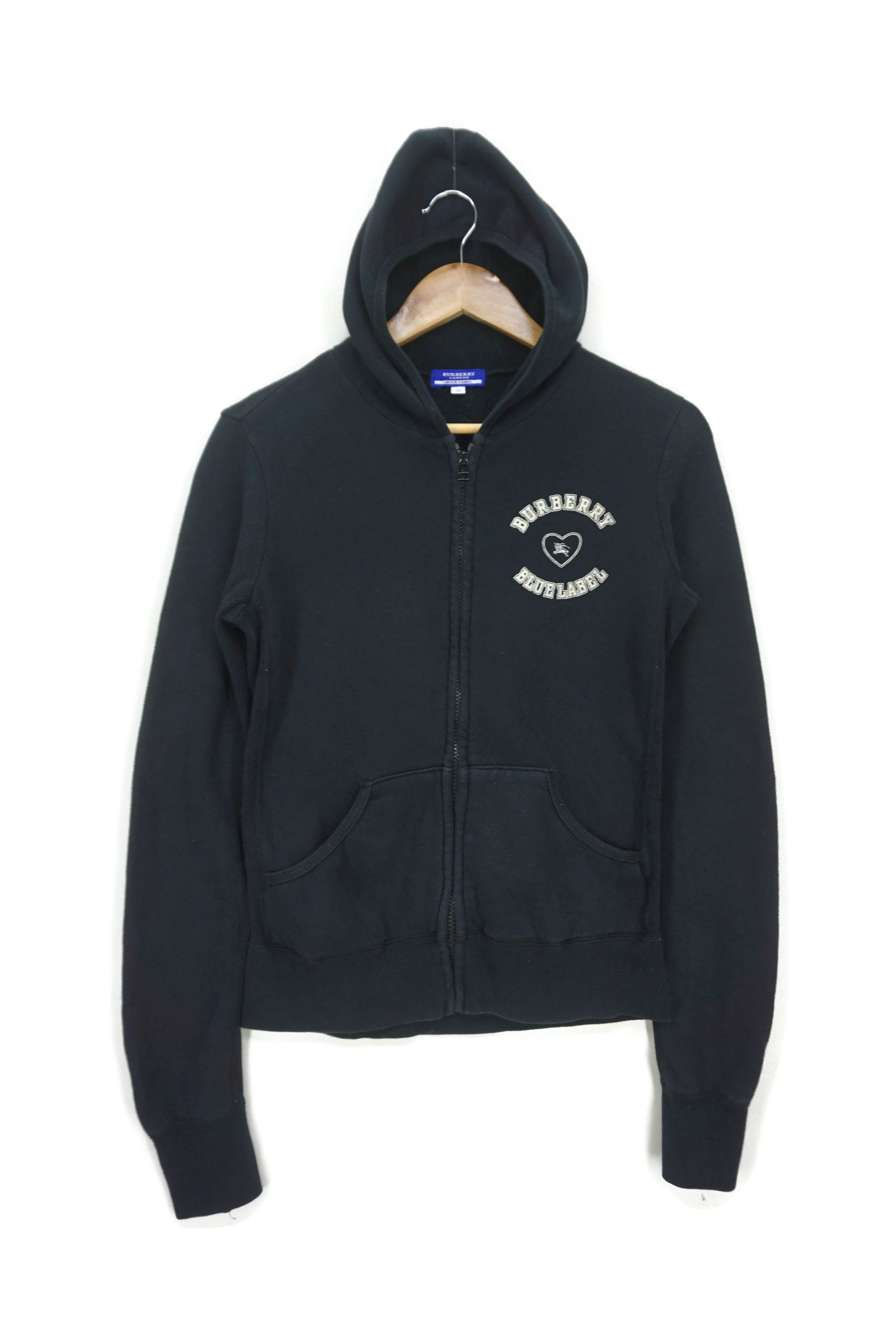Burberry Blue Label Full Zip Up Hoodie Size 38 Made in Japan Size S / US 4 / IT 40 - 1 Thumbnail