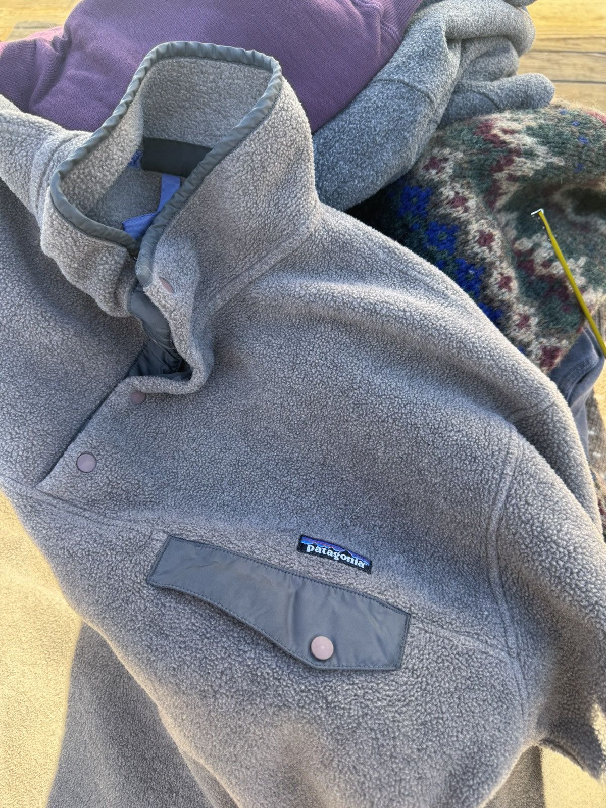 Patagonia Vintage Patagonia Synchilla pullover fleece XL Size US XL / EU 56 / 4 - 4 Thumbnail
