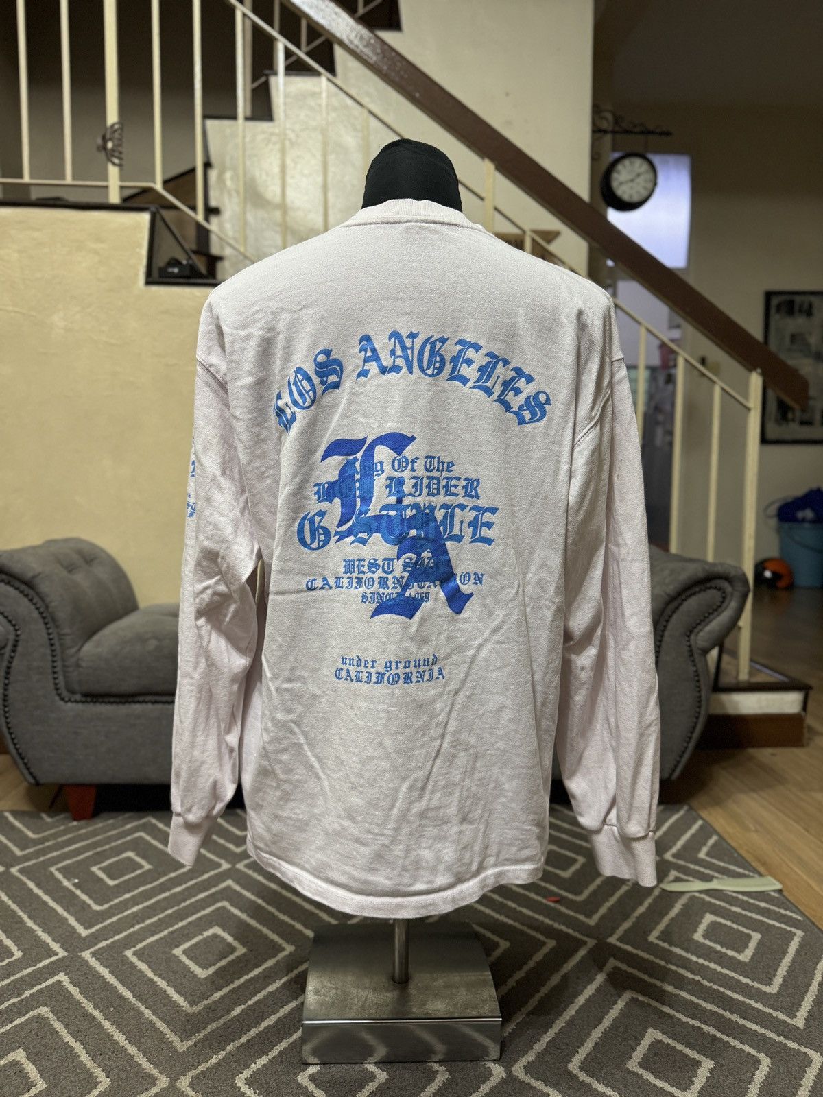 Los Angeles Apparel × Vintage VINTAGE GA WEAR LA HEAVY COTTON TSHIRT Size US XL / EU 56 / 4 - 5 Thumbnail