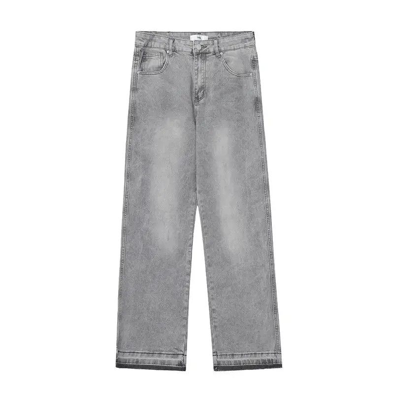 Japanese Brand × Jean Straight tube washed smoke grey jeans Size US 30 / EU 46 - 5 Thumbnail
