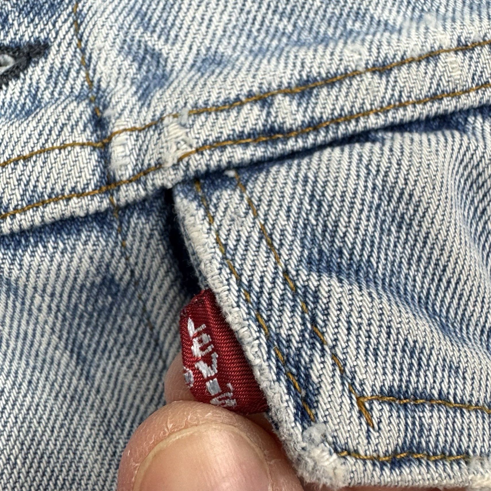 Levi's VINTAGE Levi's Denim Jacket Men S Blue 80s 90s USA Made In USA Regular Size S Cotton Denim Jacket Casual Pockets Collared Vintage Yes Size US S / EU 44-46 / 1 - 4 Thumbnail
