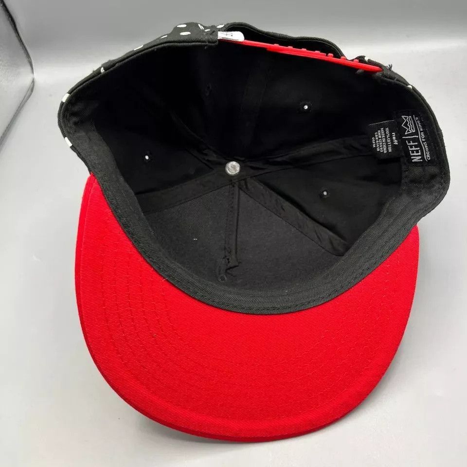 NEFF Crowns For Kings Hat Men Black Polka Dot Neff Snap Back Cap Size ONE SIZE - 4 Thumbnail