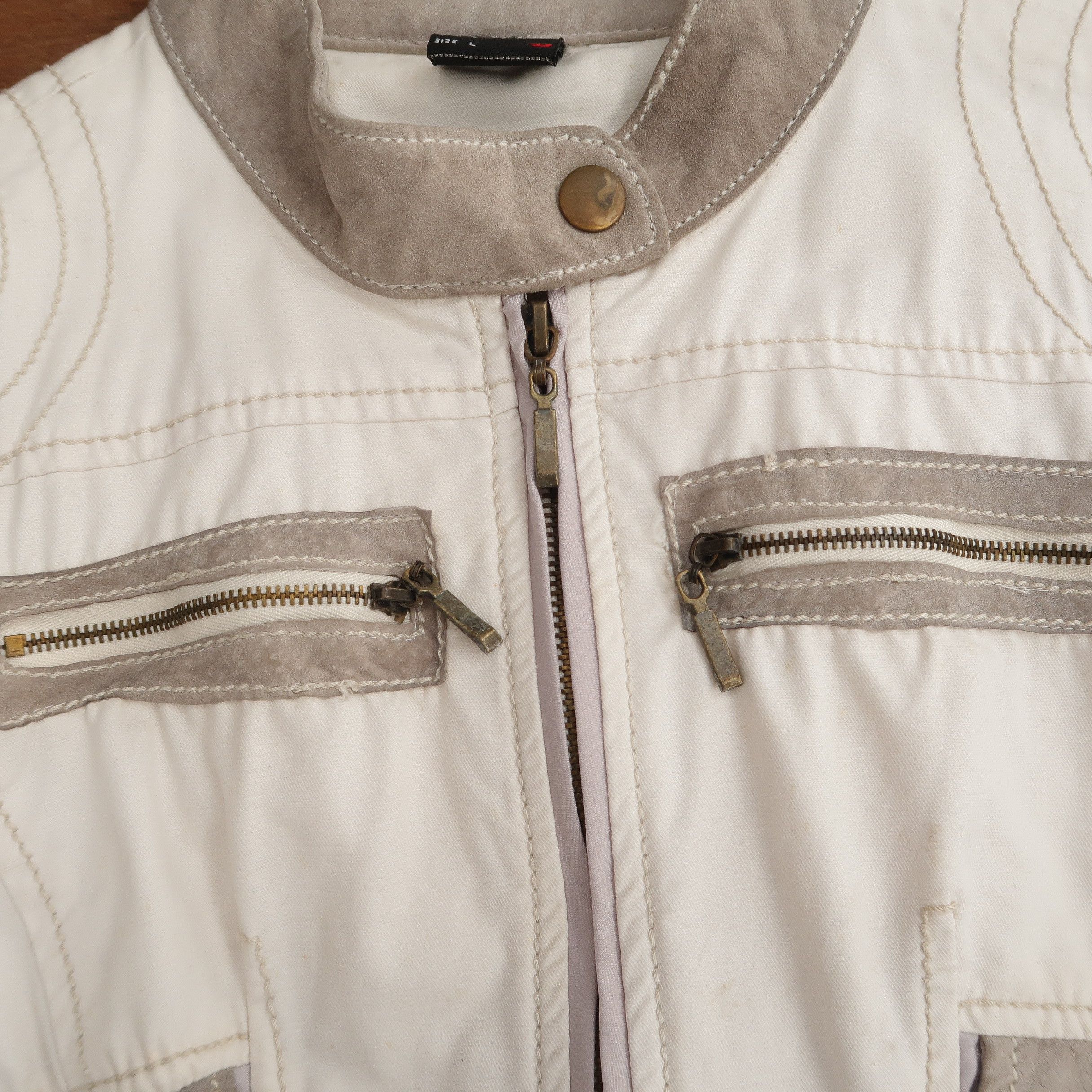 Hysteric Glamour Vintage 90s Hysteric Diesel Bikers Bondage Distressed Jacket Size US S / EU 44-46 / 1 - 5 Thumbnail