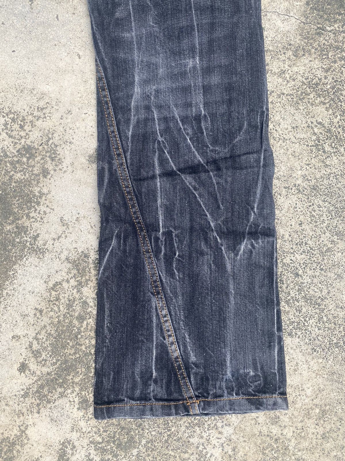 If Six Was Nine × Japanese Brand Flare Jeans Antful Distressed Clawmark Splash Size US 30 / EU 46 - 17 Thumbnail