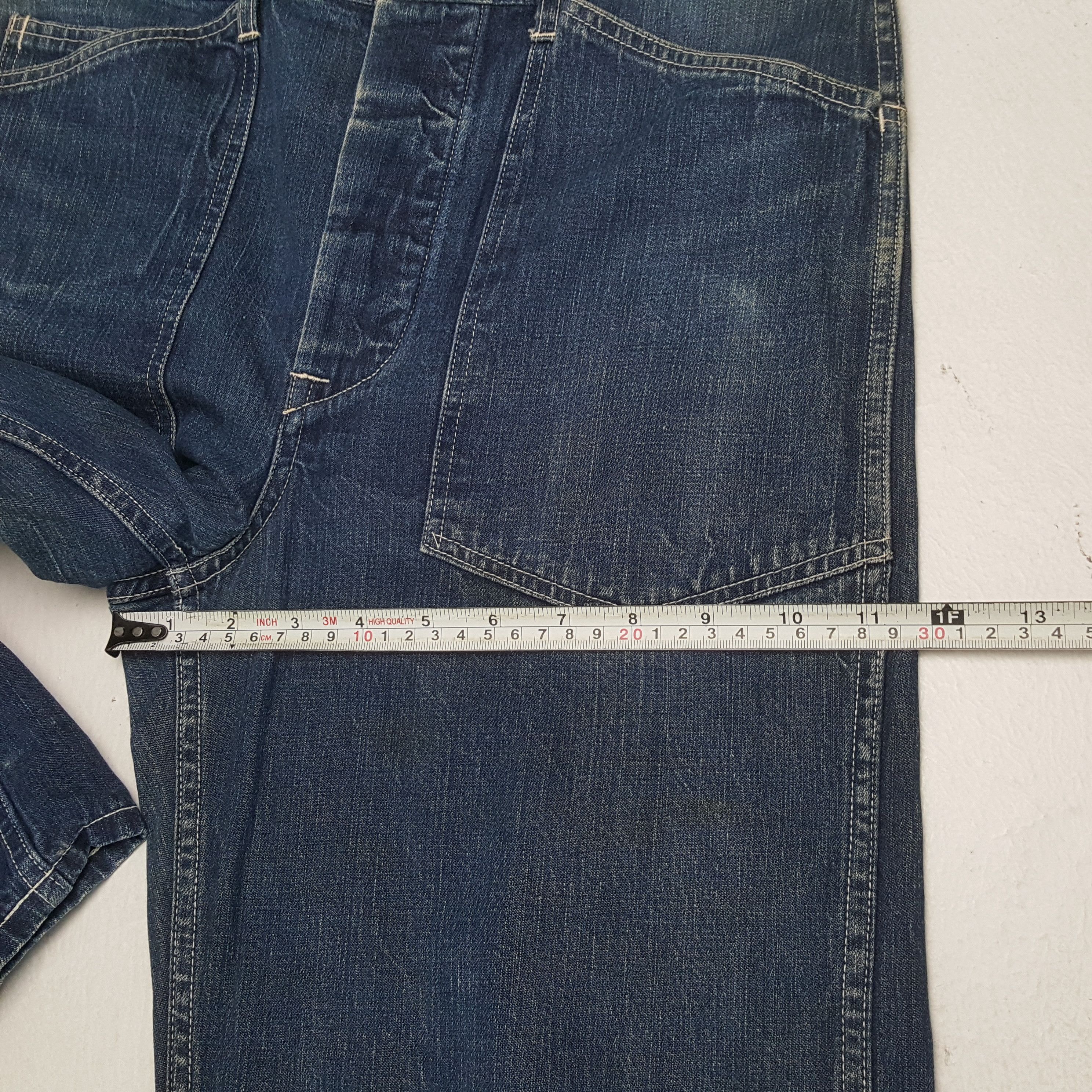 Vintage BEAMS BOY Streetwear Style Jeans Size US 32 / EU 48 - 9 Thumbnail