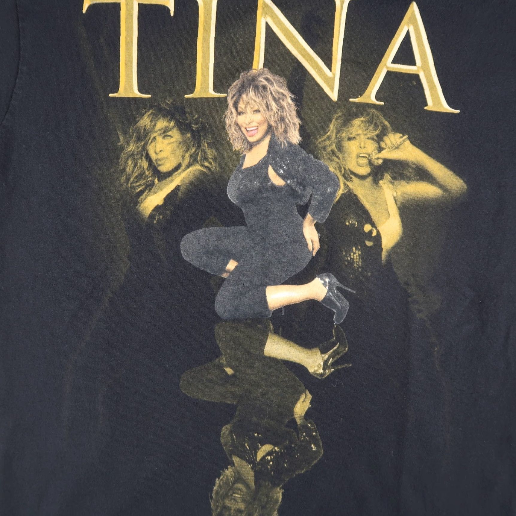 Anvil VINTAGE Tina Turner Live In Concert Tour Graphic T Shirt Men S Black 2000s Logo Anvil Size S Size US S / EU 44-46 / 1 - 3 Thumbnail