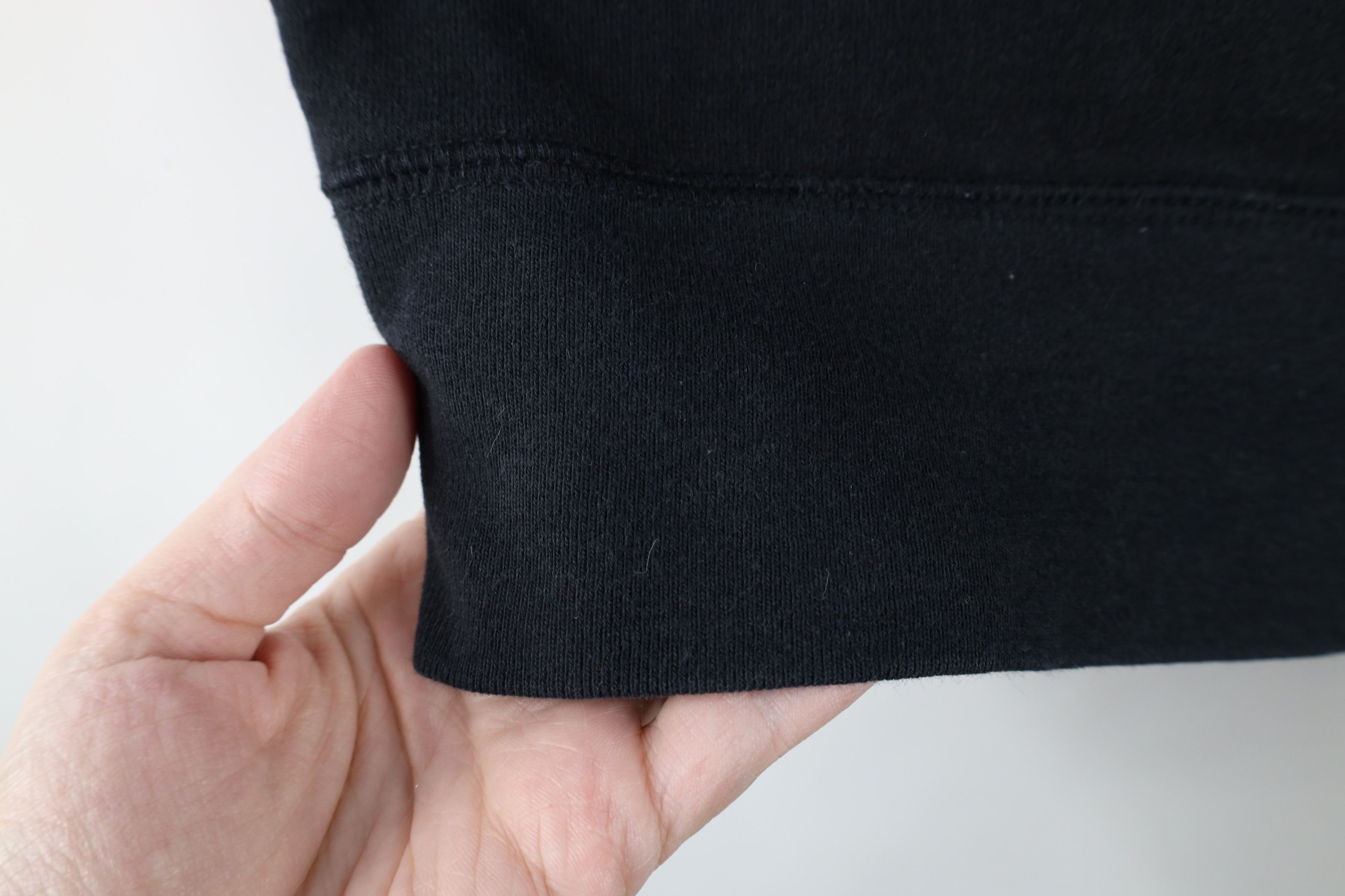 Calvin Klein × Vintage Vintage 90s Calvin Klein Spell Out Crewneck Sweatshirt Black Size M / US 6-8 / IT 42-44 - 7 Thumbnail