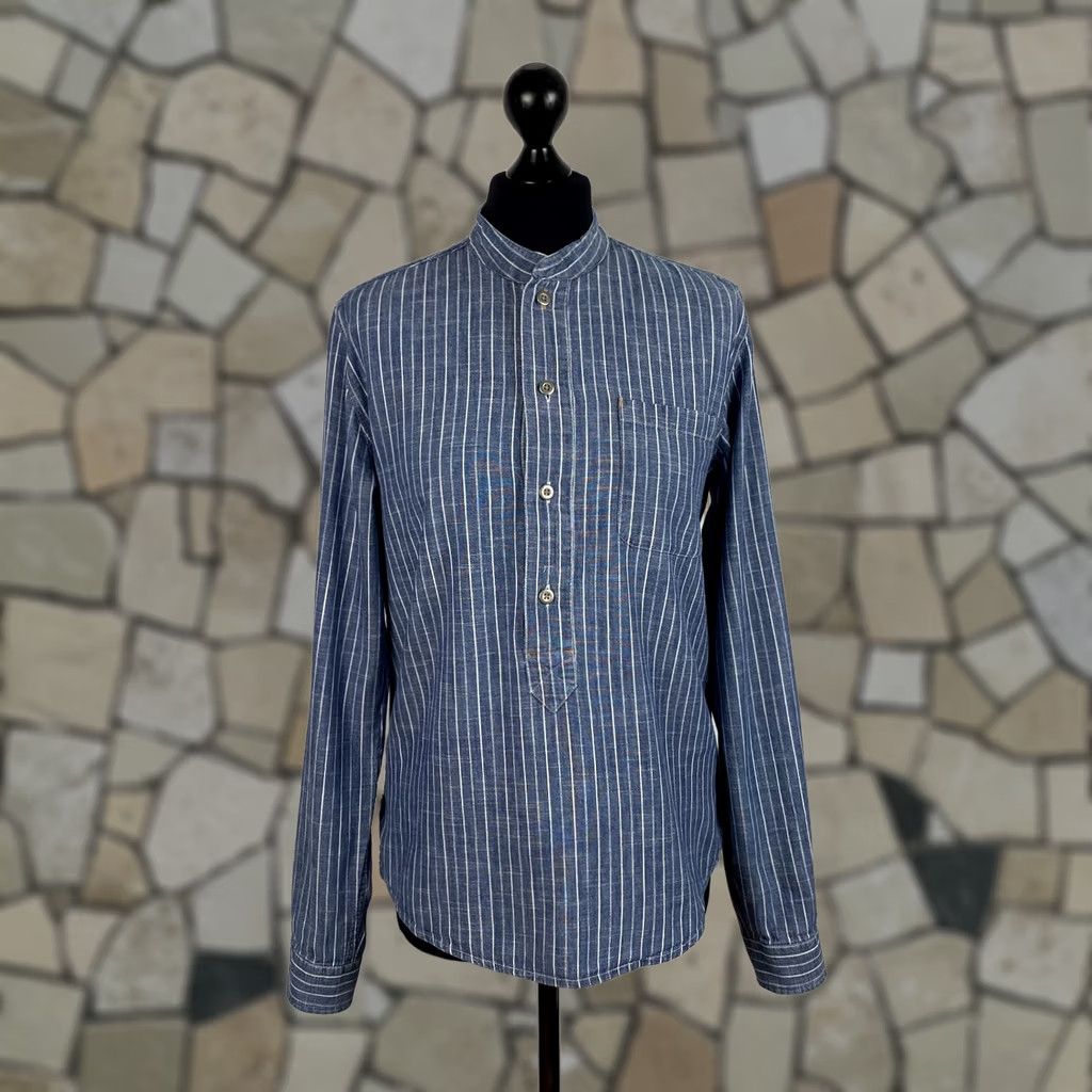 Nudie Jeans Nudie Jeans mens blue shirt S Size US S / EU 44-46 / 1 - 1 Thumbnail