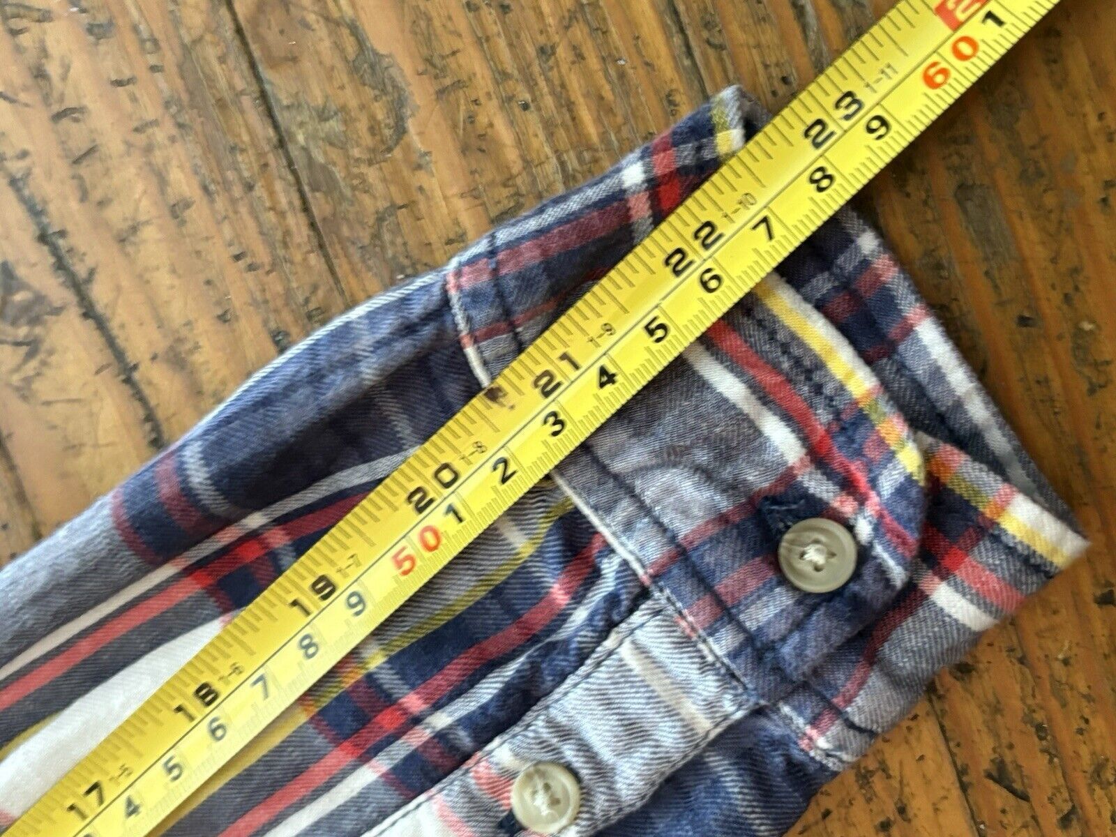 American Eagle Outfitters American Eagle Boyfriend Small Plaid Button Up Size S / US 4 / IT 40 - 6 Thumbnail