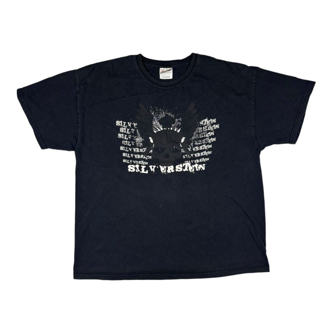 Band Tees Silverstein - Skull wing 00’s Size US XL / EU 56 / 4 - 1 Thumbnail