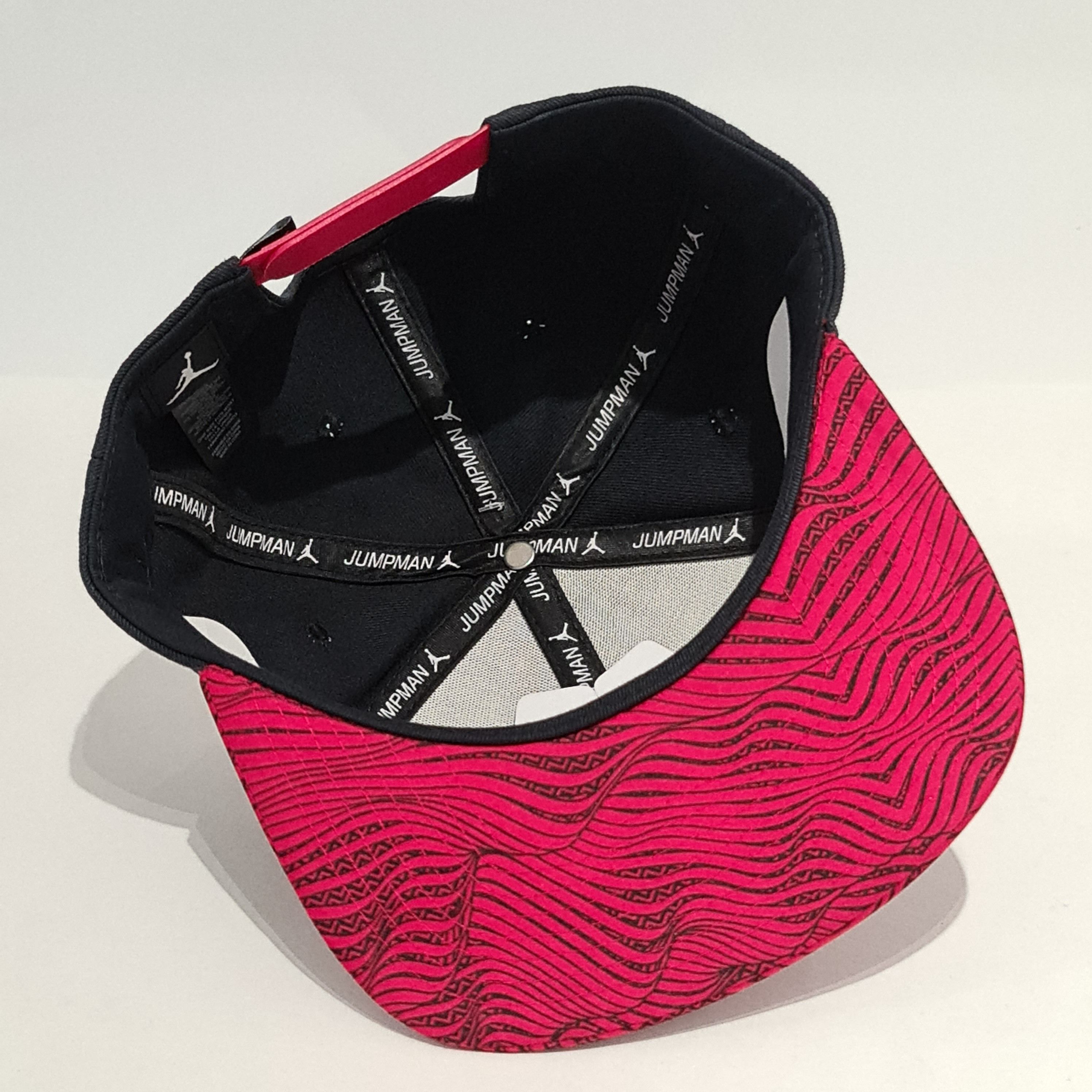 Jordan Brand Jordan Cap Snapback 'TWO3 Flu Game' Black/Red Size ONE SIZE - 7 Thumbnail