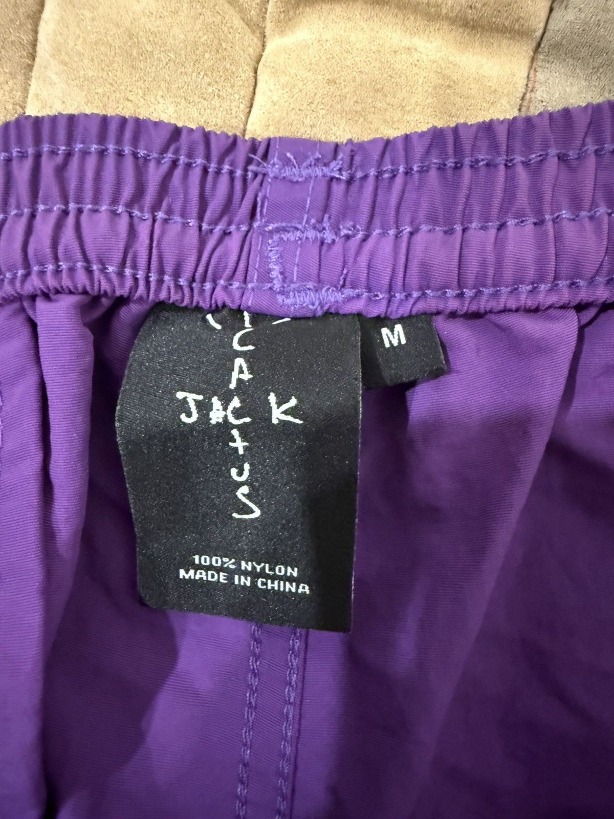 Travis Scott Cactus Jack by Travis Scott Climb Shorts 'Purple' Size US 32 / EU 48 - 3 Thumbnail