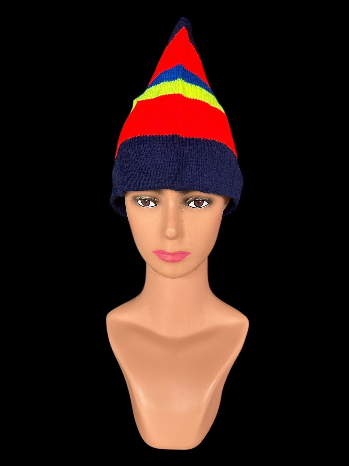 Kapital Mohawk Stripe Vintage Beanie Hats Japanese Style Size ONE SIZE - 3 Thumbnail