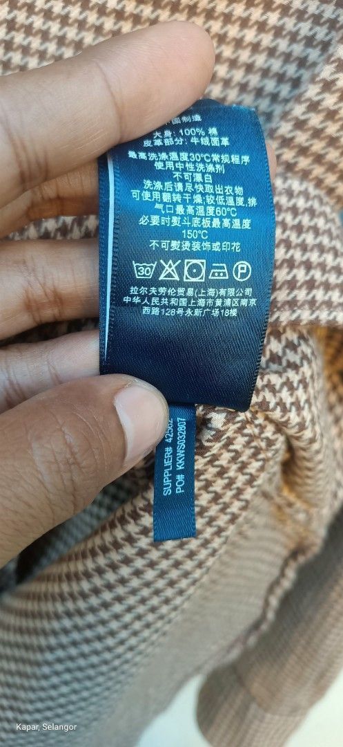 Polo Ralph Lauren × Ralph Lauren × Ralph Lauren Sport RALPH LAUREN SPORT Casual Shirt Beige x Brown (Plover Plaid) Size US S / EU 44-46 / 1 - 10 Thumbnail