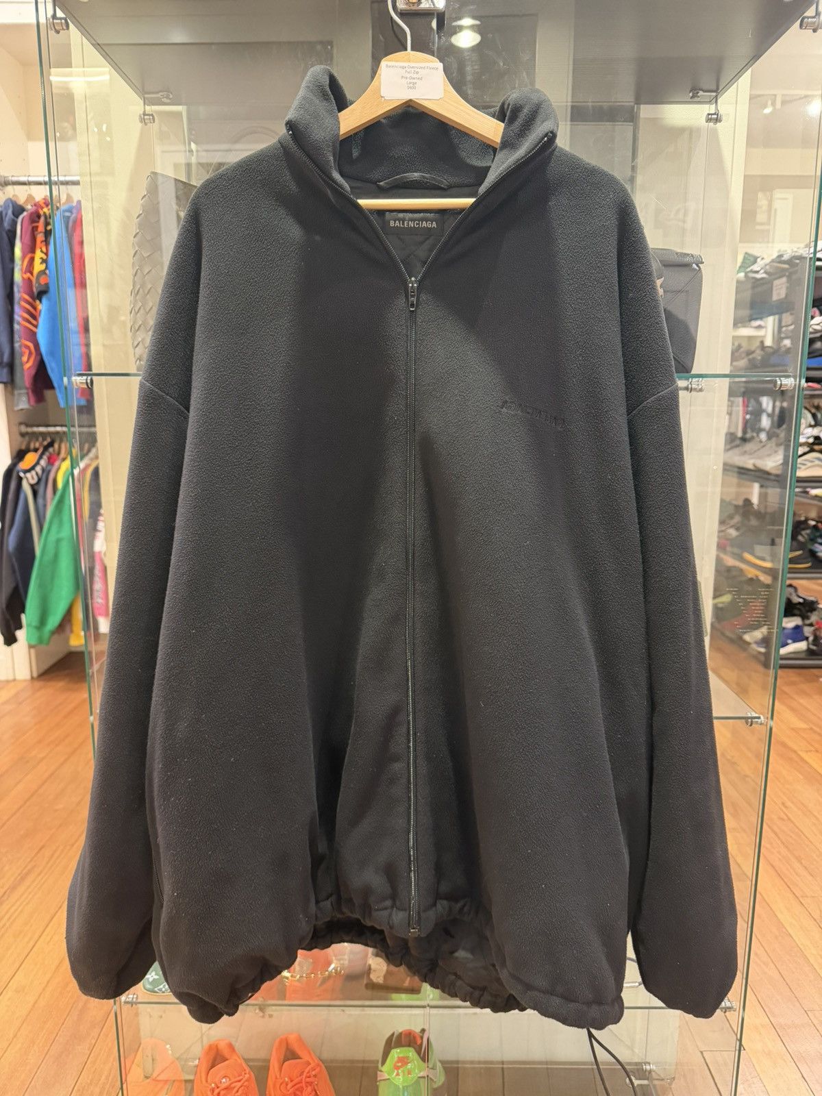 Balenciaga Balenciaga Quilt Lined Fleece Jacket Size US L / EU 52-54 / 3 - 1 Thumbnail