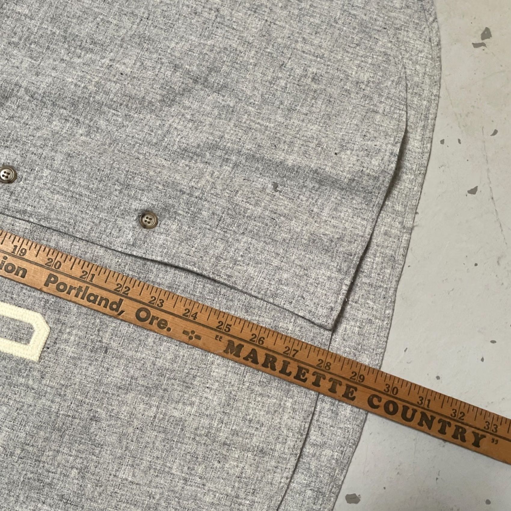 Dehen 1920 VINTAGE Dehen 1920 Baseball Jersey USA L Gray Wool Style Spell Out Size US L / EU 52-54 / 3 - 5 Thumbnail