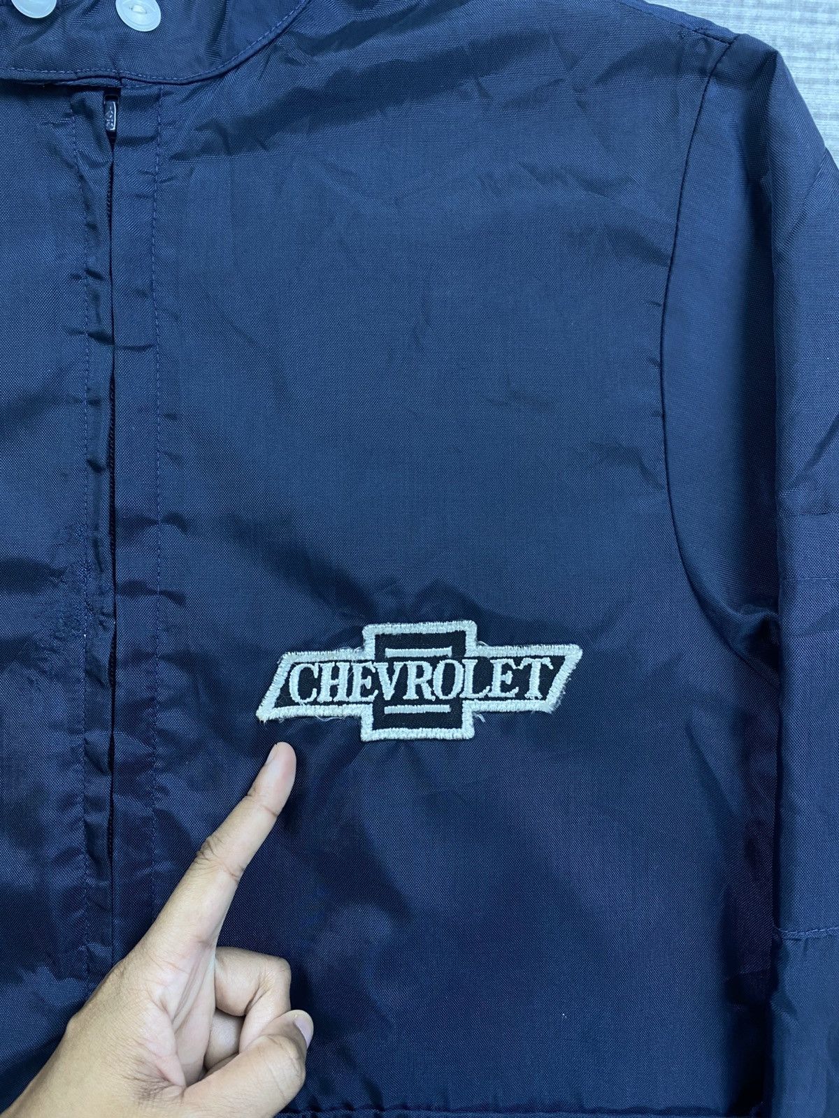 NASCAR × Swingster × Vintage Vtg 70s Chevrolet Nascar Racing Nylon Zipper Jacket Size US M / EU 48-50 / 2 - 8 Thumbnail