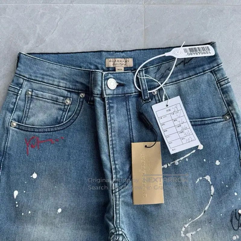 Burberry Burberry S Size Blue Denim Jeans for Women. Size 23" - 3 Thumbnail