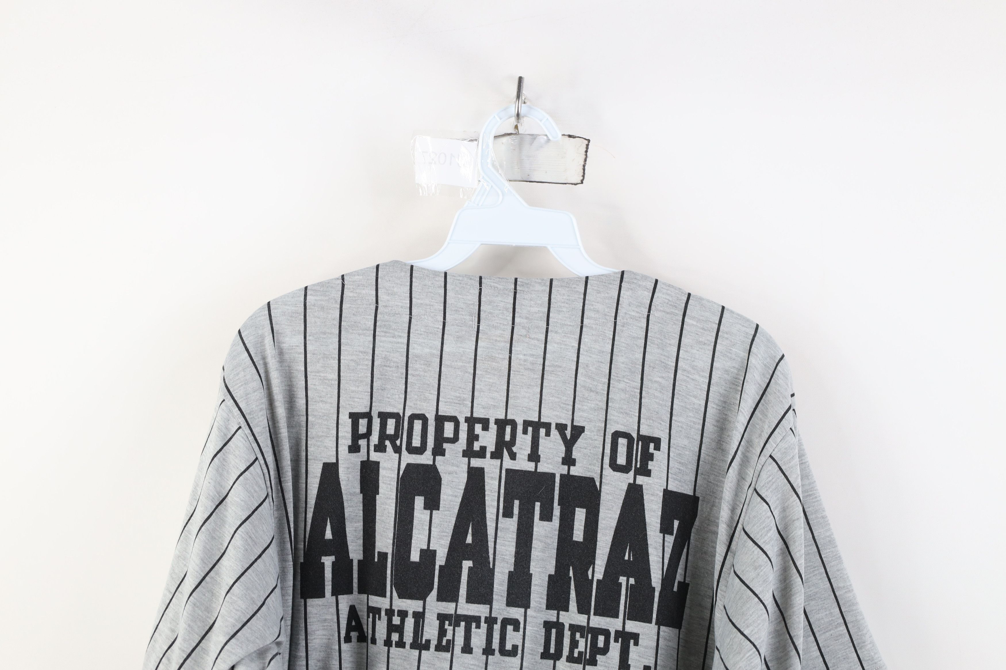 Vintage Vintage 90s Streetwear Prison Hard Ball Baseball Jersey Size US XL / EU 56 / 4 - 11 Thumbnail