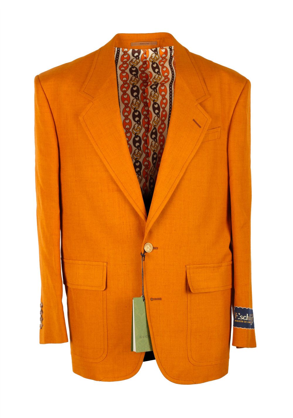 o1cs1st1om0823 Coat in Orange