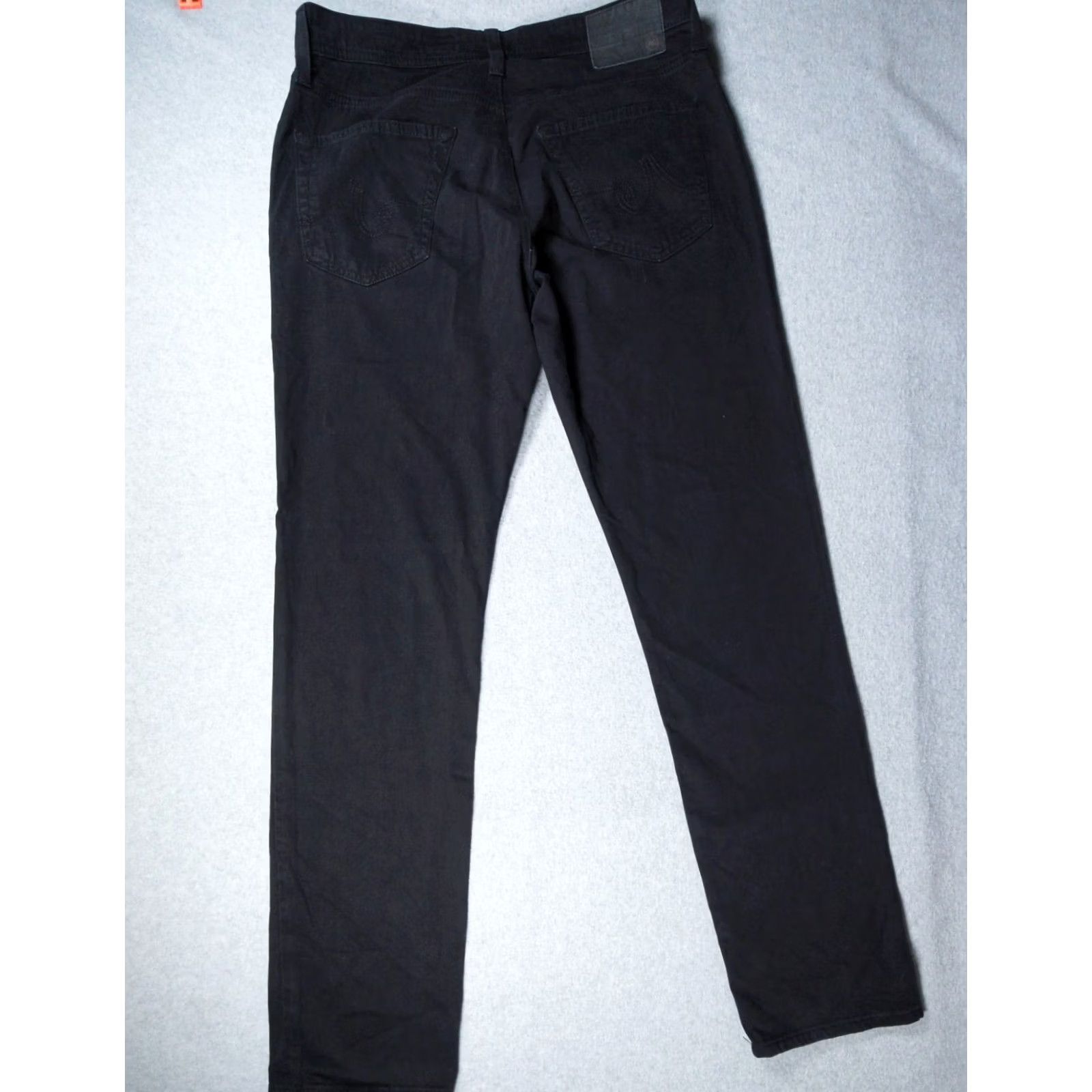 Vintage AG Adriano Goldschmied Pants Mens 32x32 Black Chino The Graduate Tailored Leg Adult Size US 32 / EU 48 - 5 Thumbnail