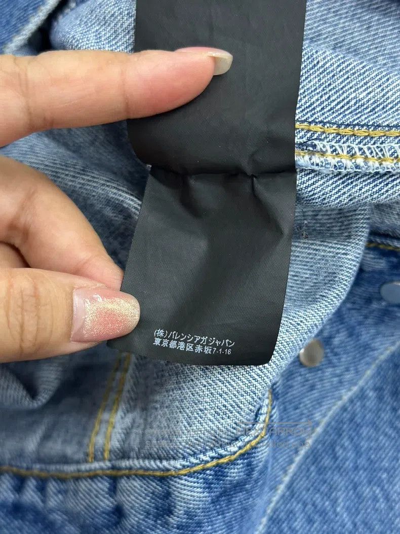 Balenciaga Balenciaga Blue denim jacket Size XS / US 0-2 / IT 36-38 - 6 Thumbnail