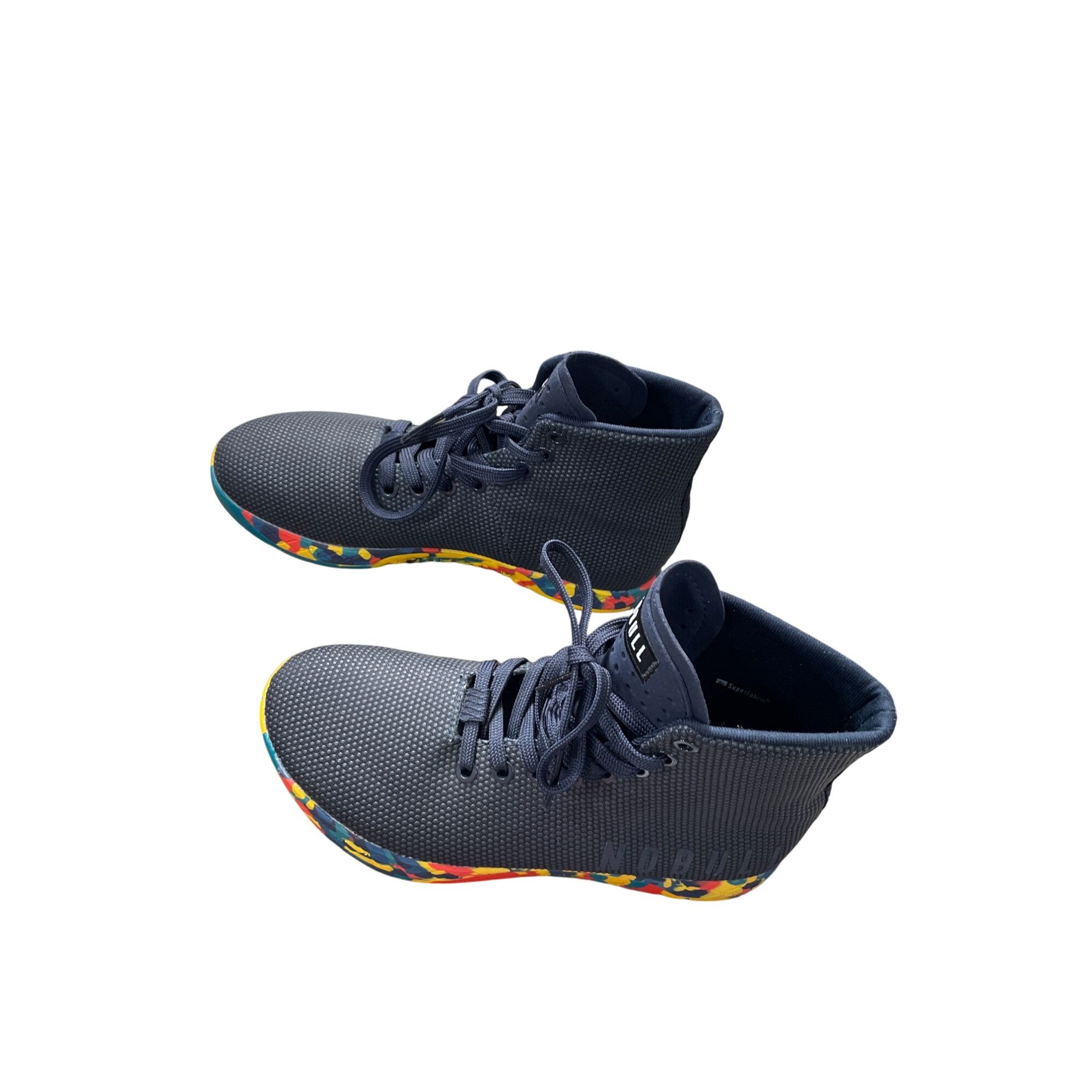 Designer Nobull womans blue trainers High Top shoes sneakers size 8 S Size US 8 / IT 38 - 4 Thumbnail