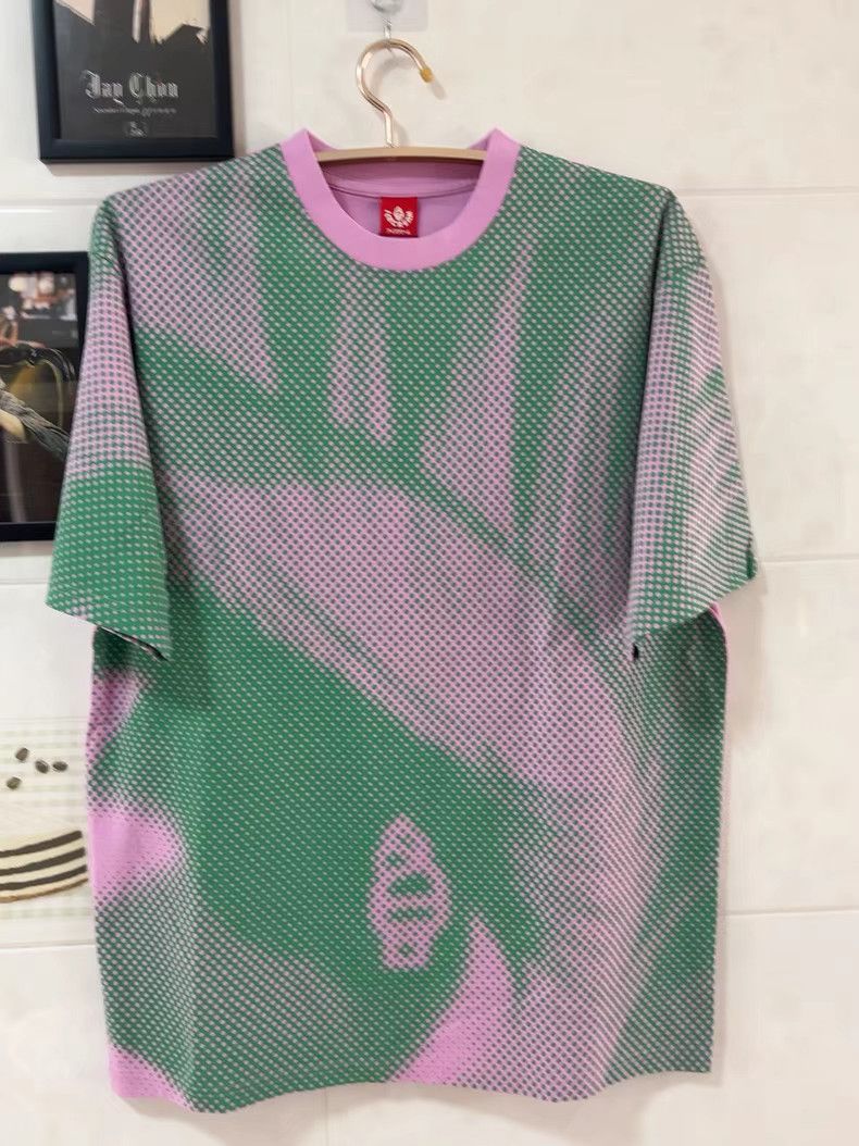 Billionaire Boys Club BBC ICECREAM Green & Pink Polka Dot T-shirt Size US L / EU 52-54 / 3 - 1 Thumbnail