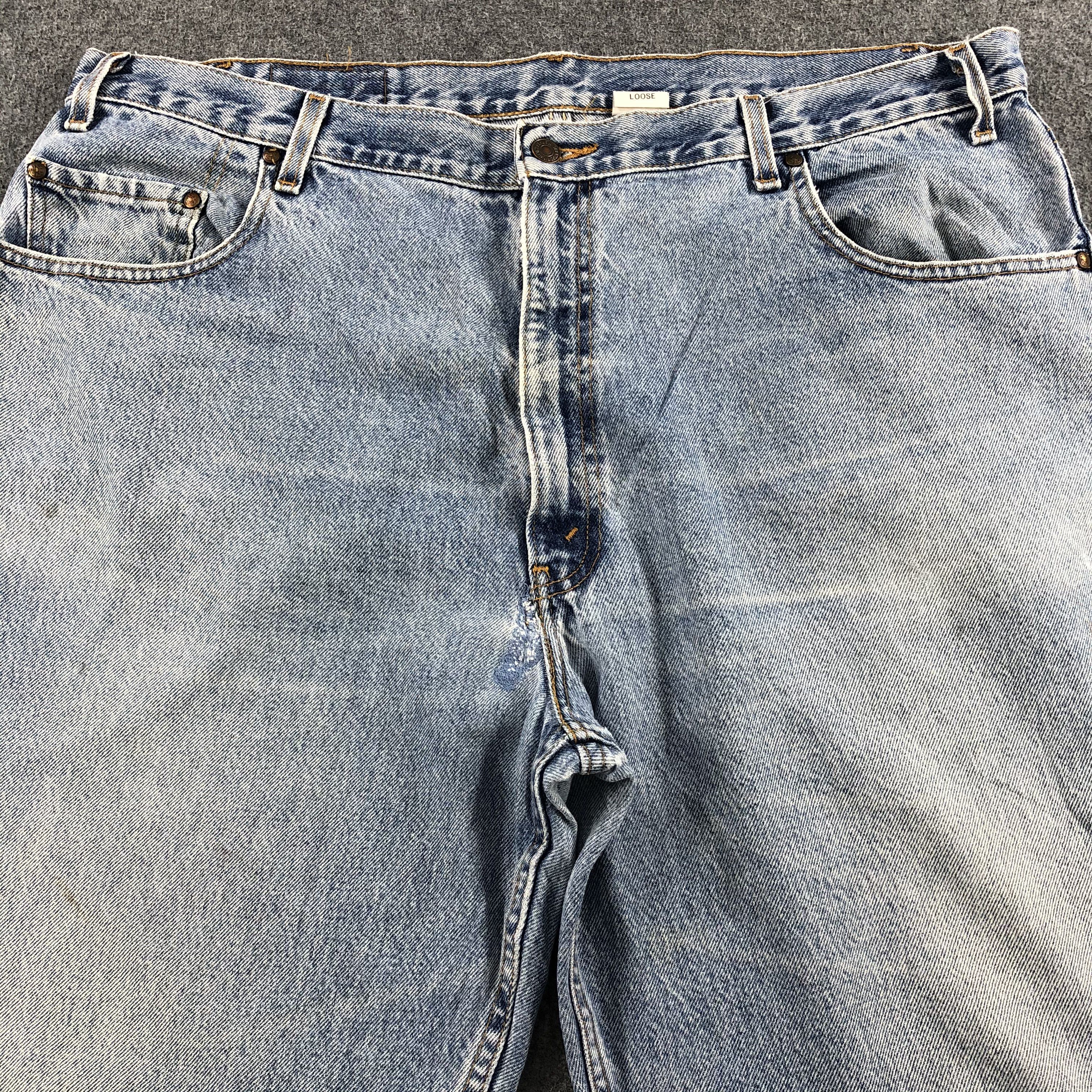 Levi's 90s Vintage Light Wash Levis 545 Jeans-J1514 Size US 43 - 3 Thumbnail