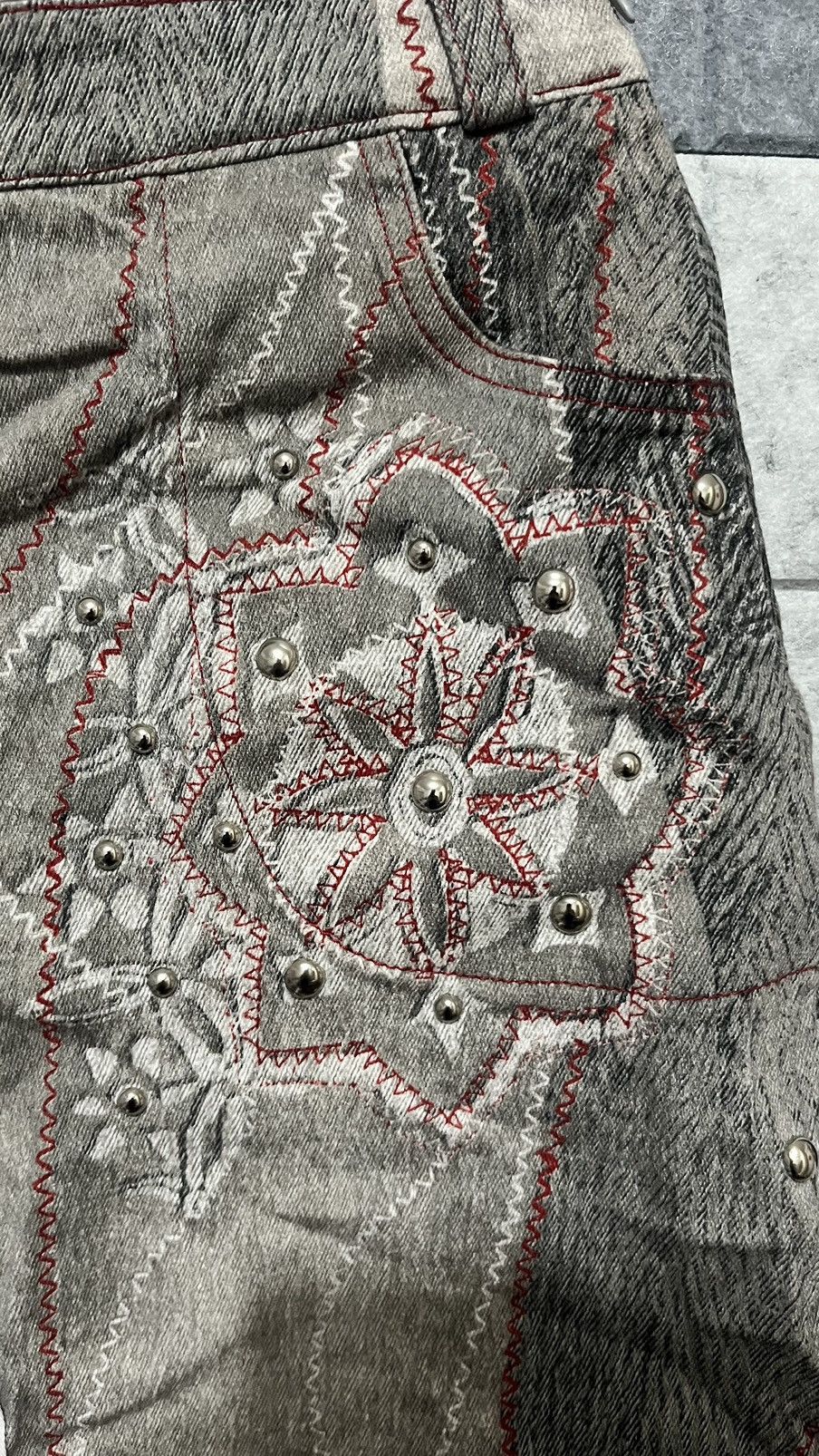 Other × Vintage Didier Parakian Women’s Denim Skirt Size 27" / US 4 / IT 40 - 3 Thumbnail