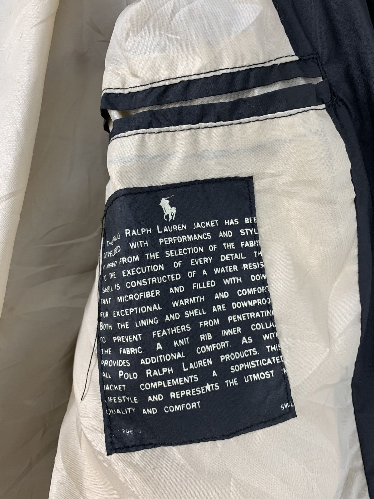 Polo Ralph Lauren Polo Ralph Lauren Great Britaon Down Puffer Embroidery Logo Size US L / EU 52-54 / 3 - 8 Thumbnail