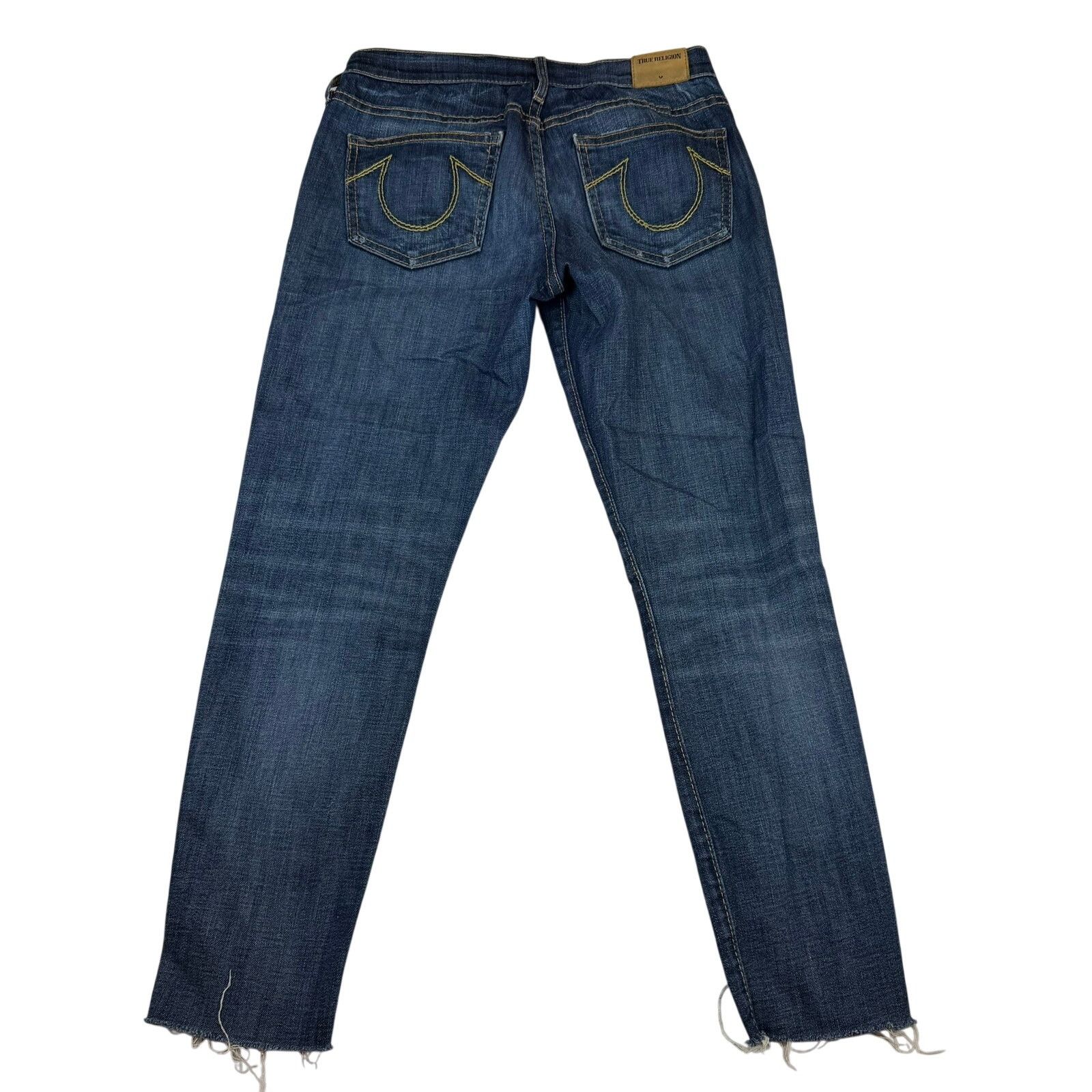 True Religion True Religion Distressed Skinny Jeans Size 25 Size 25" / US 0 / IT 36 - 3 Thumbnail