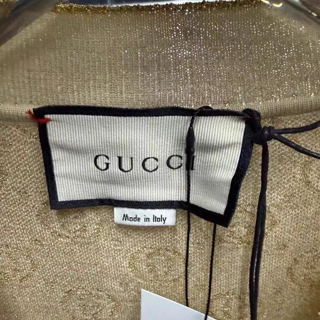 Gucci Gucci GG all over platinum cardigan S New w/ tags Size US S / EU 44-46 / 1 - 2 Thumbnail