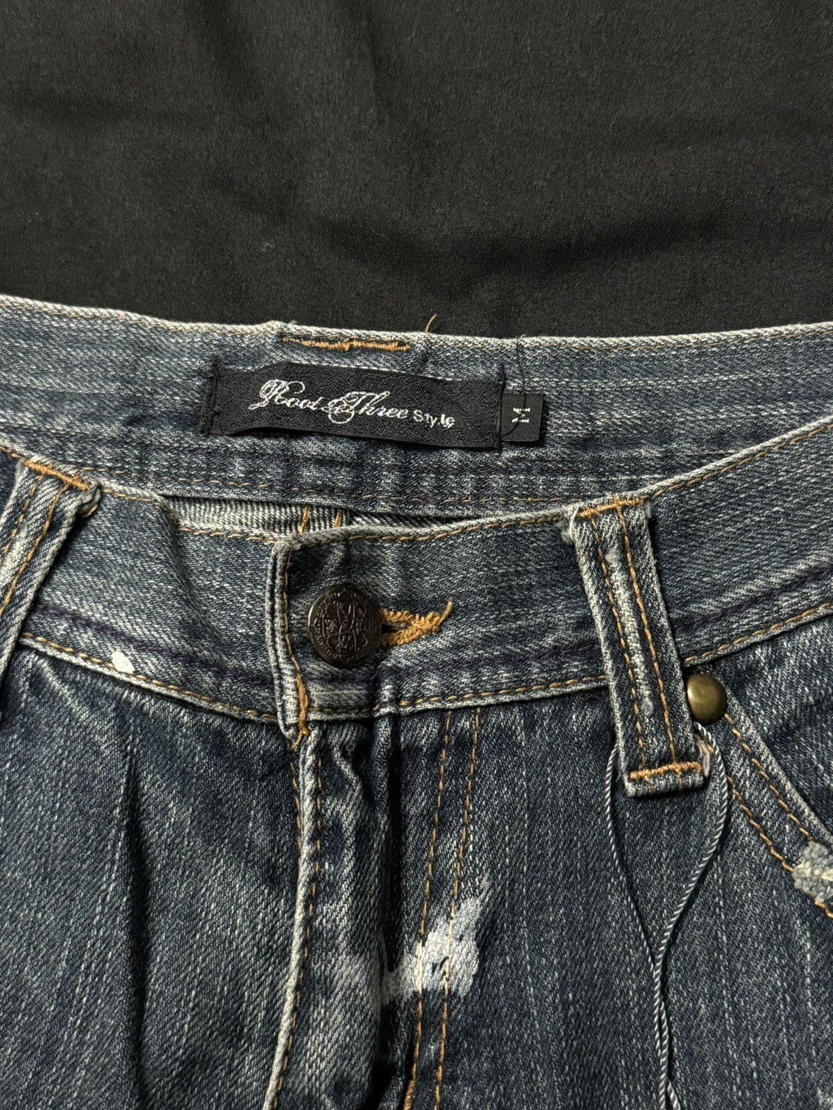 Hysteric Glamour × Japanese Brand × Tornado Mart Flared Jeans Root Three Style ifsix lgb style Size US 29 - 12 Thumbnail