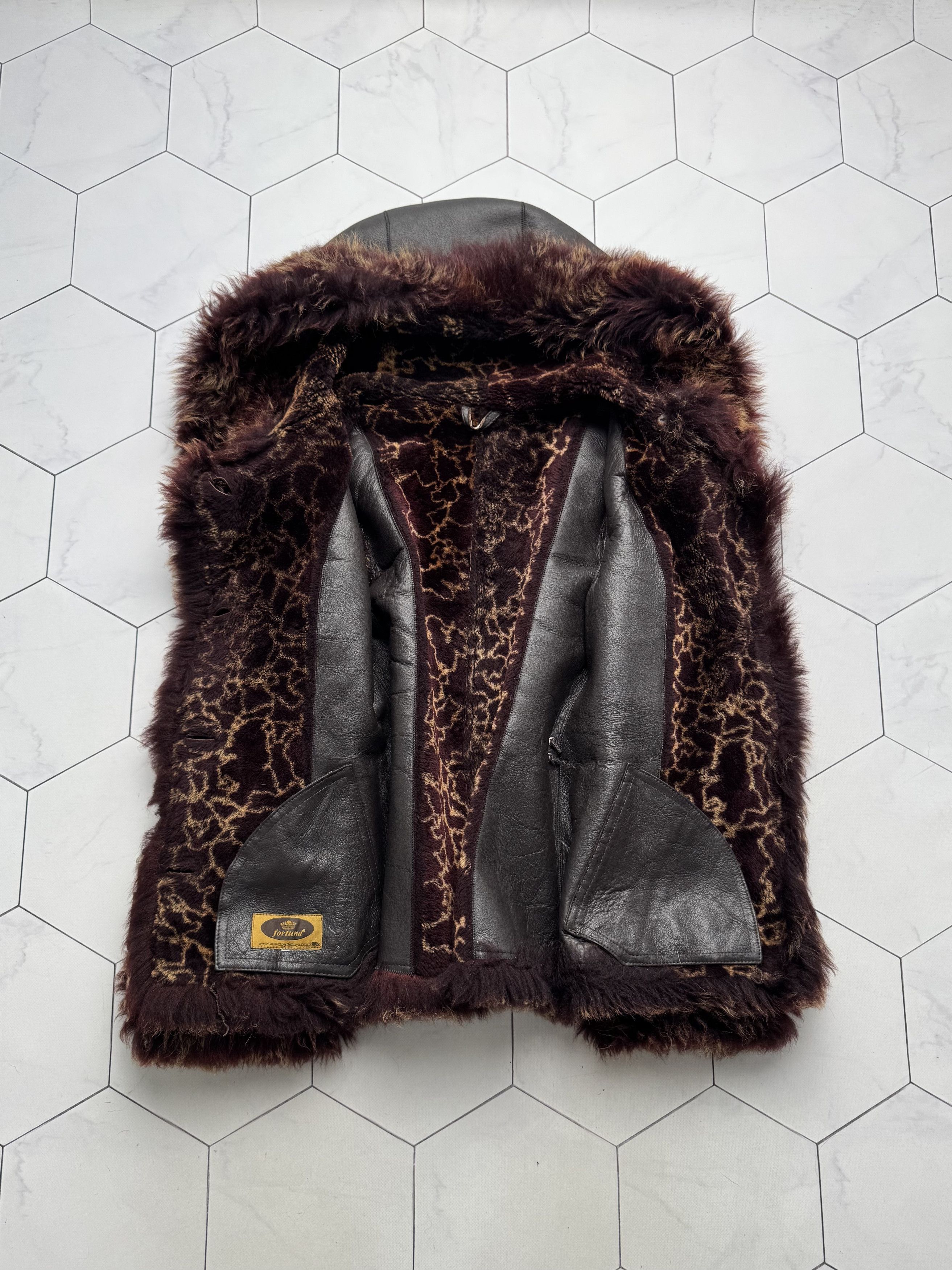 Vintage Vintage Real Sheepskin Hooded Jacket (B550)E2D15 Size M / US 6-8 / IT 42-44 - 10 Thumbnail